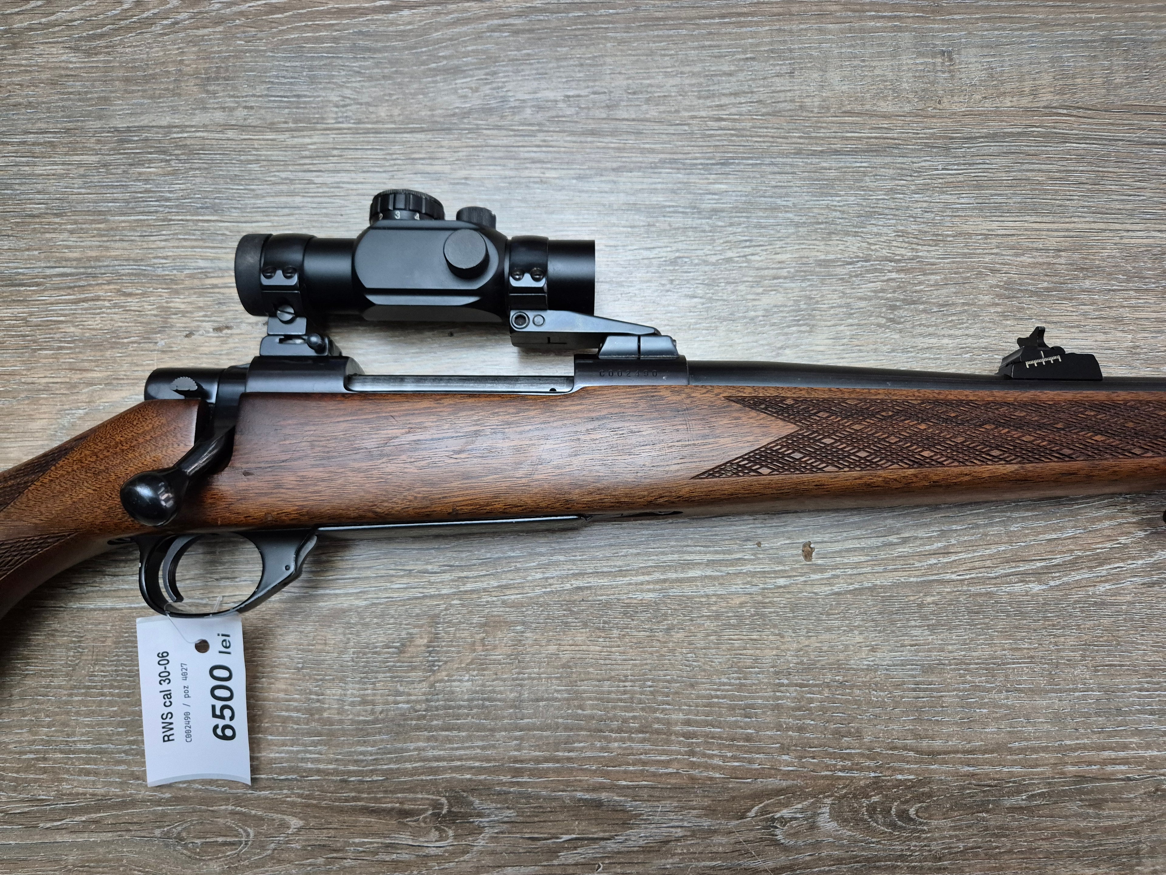 Carabina RWS 89, cal 30-06, 56cm, dispozitiv de ochire