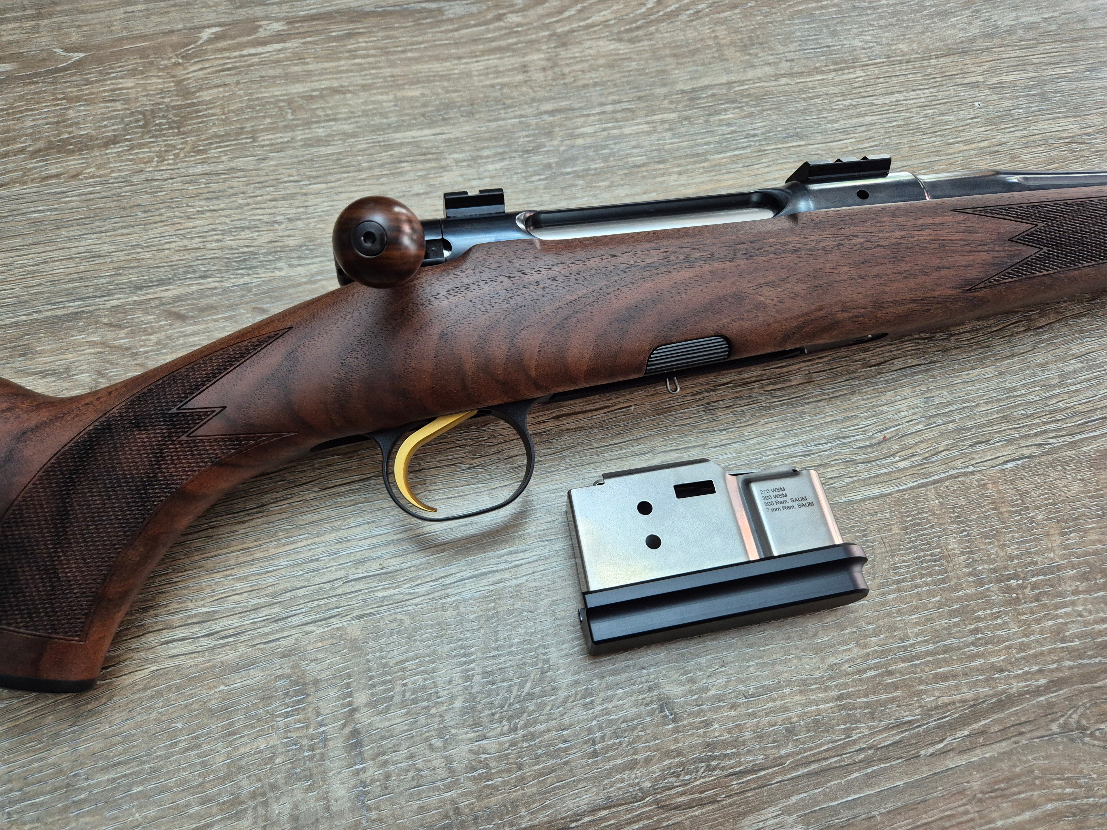 Carabina Heym SR30 Custom, cal 270 wsm, teava fluted 58cm