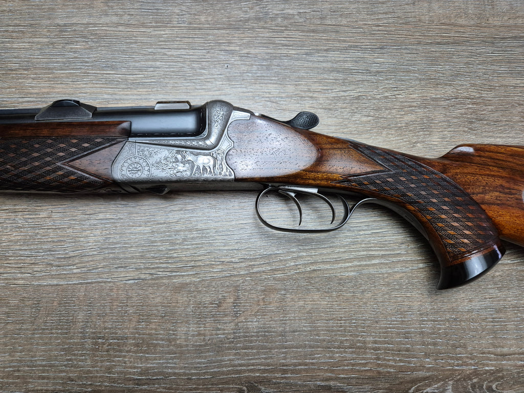 Mixta Ferlach (Manufact.), cal 7x57R/16, tevi 62cm, magazie in pat