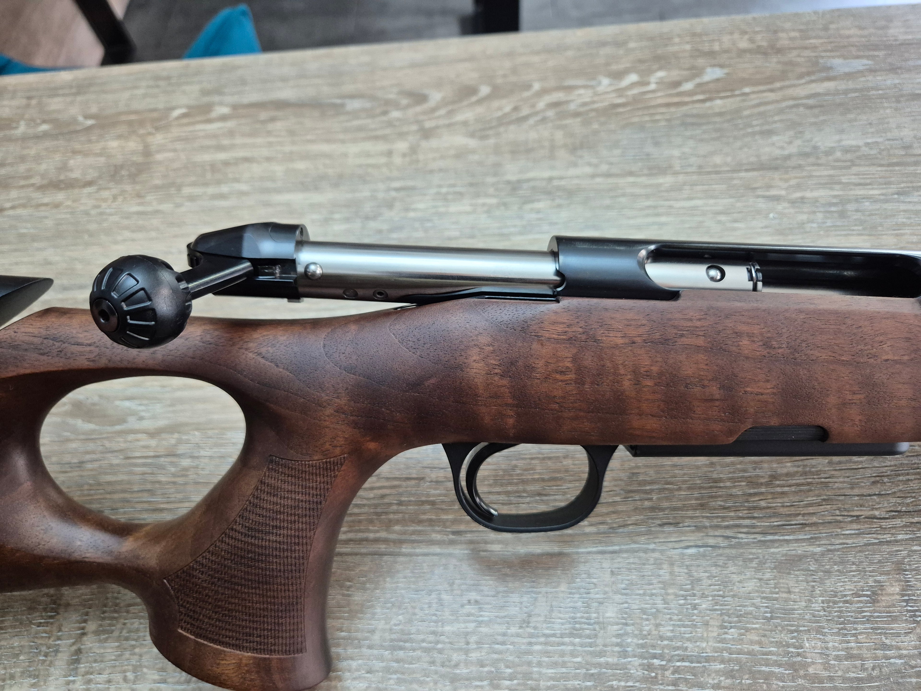 Carabina Heym SR30, cal 7x64, 58cm, pat lemn ergonomic
