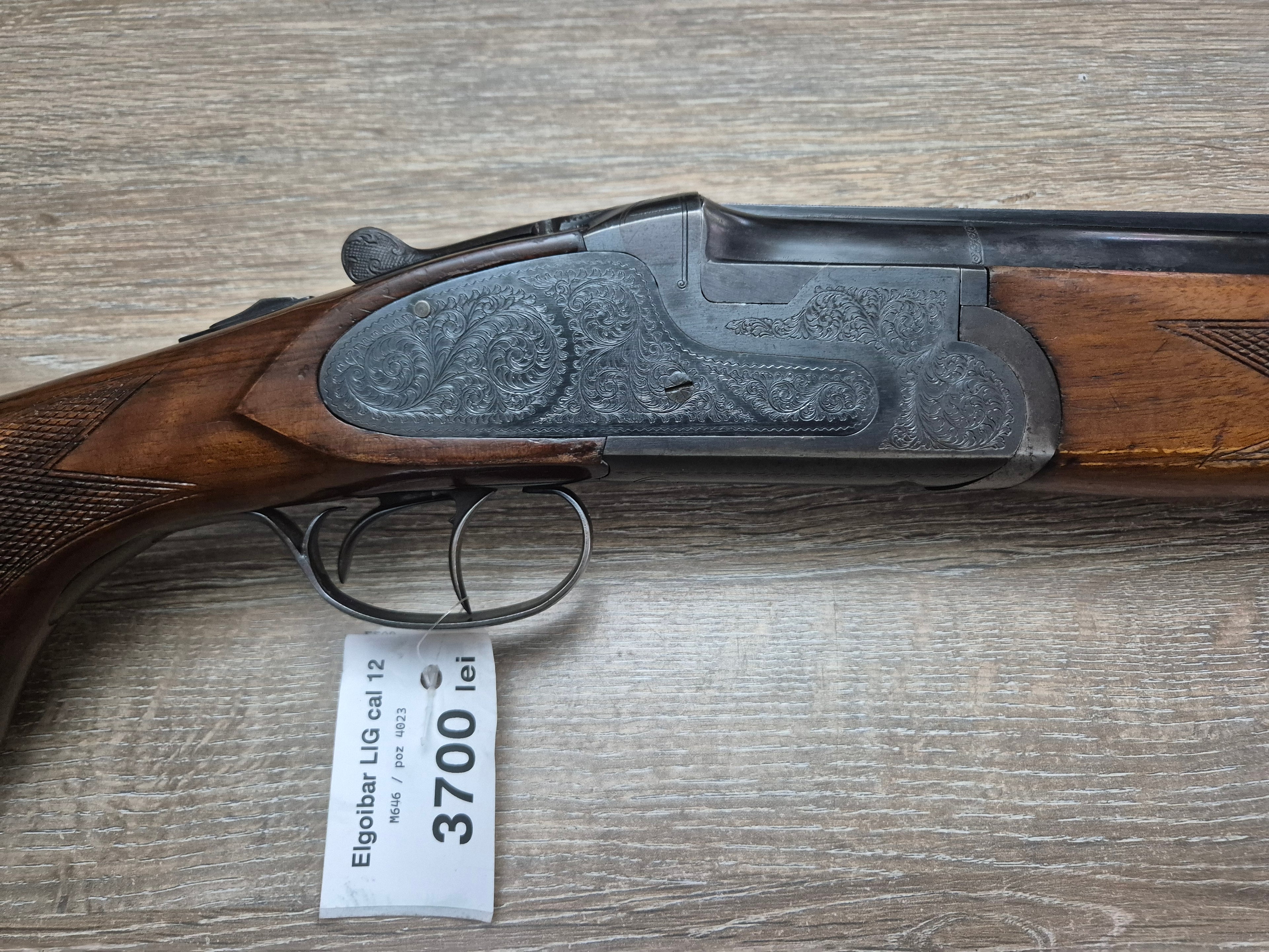 Bock LIG-Elgoibar, cal 12/70, tevi 71cm, ejectoare