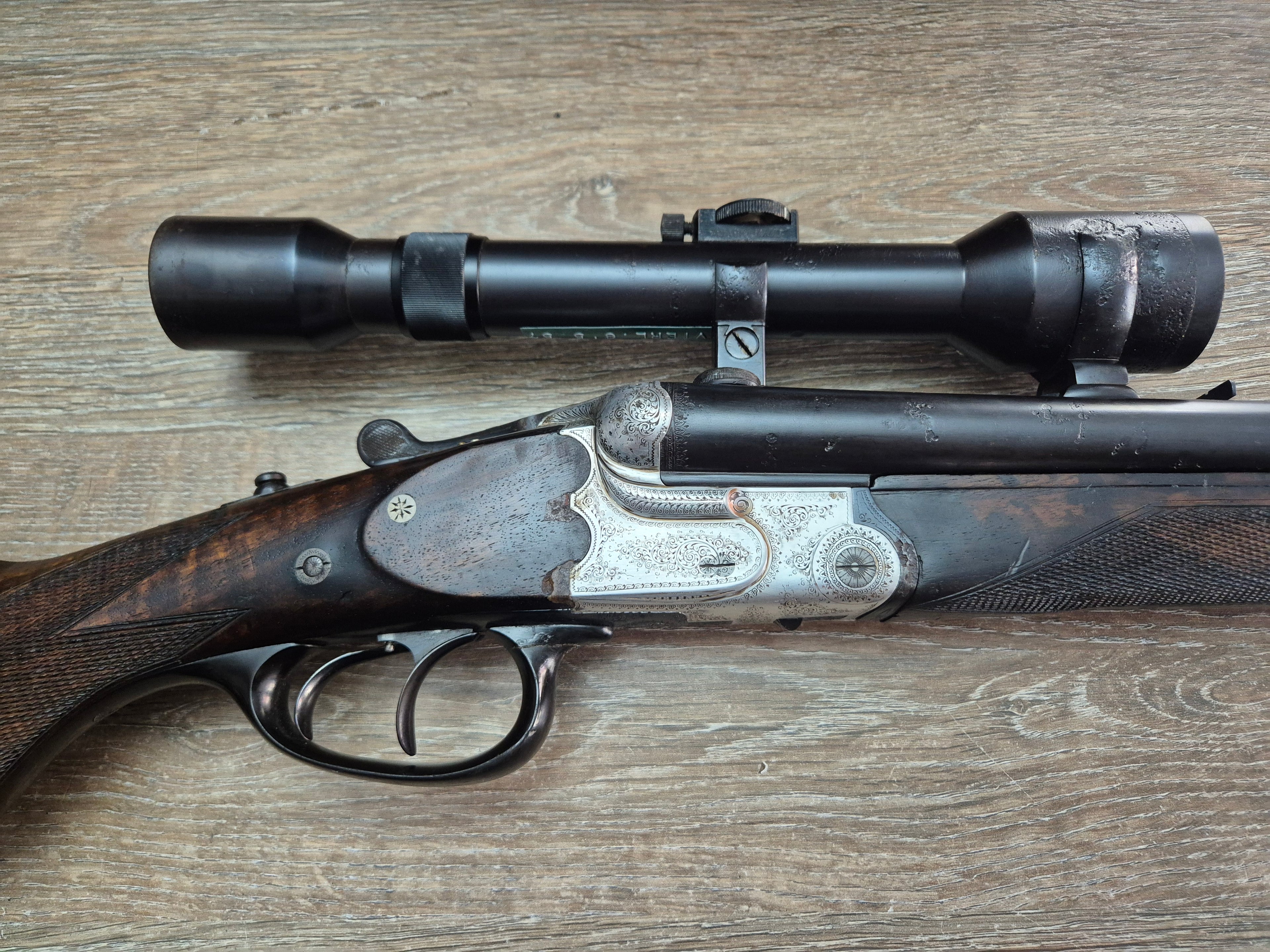 Vierling (4 tevi) SUHL, cal 6.5x57R/22 Hornet/16, tevi 60cm