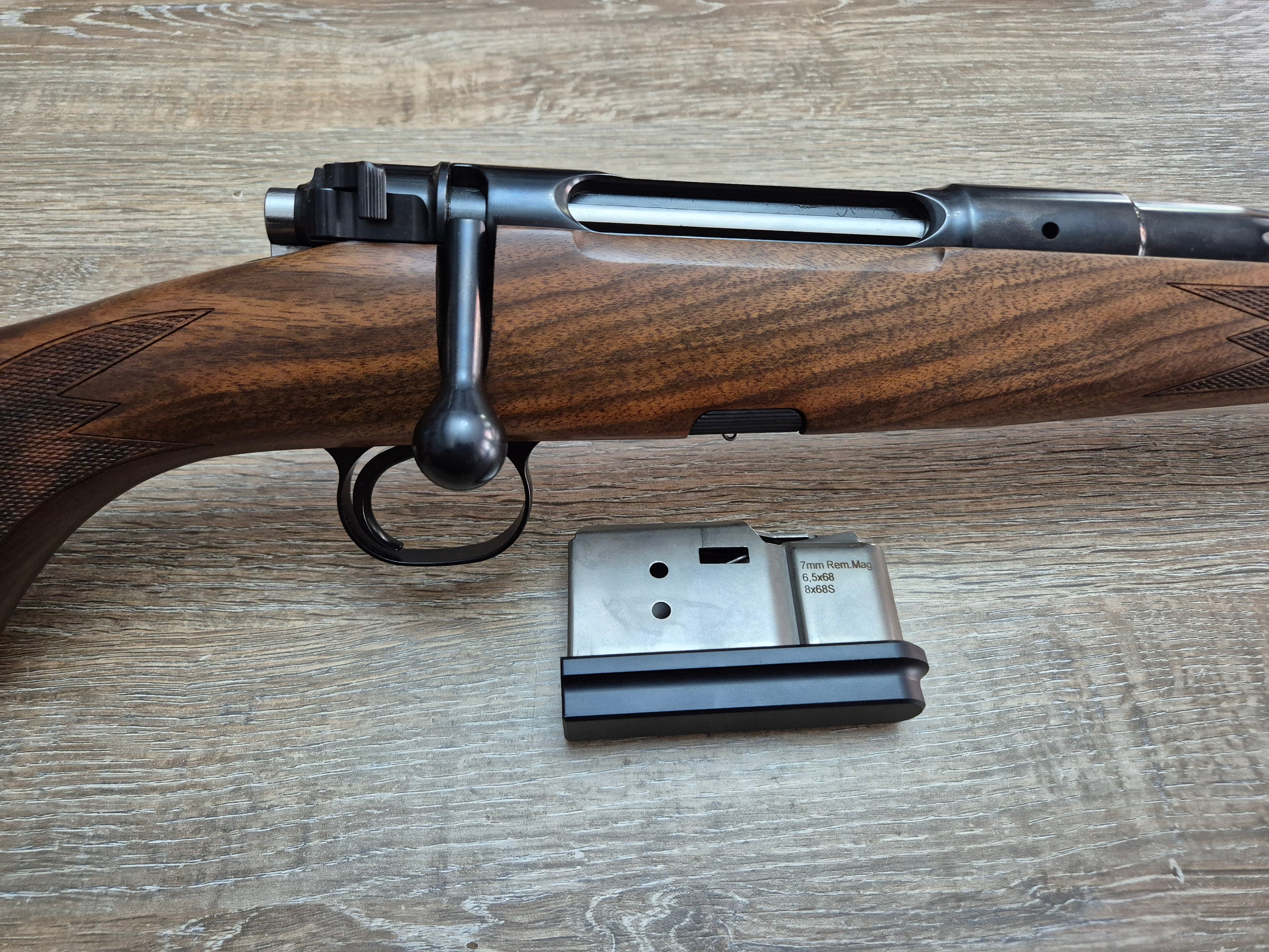 Carabina Heym SR21 Custom, cal 8x68S, teava fluted 65cm