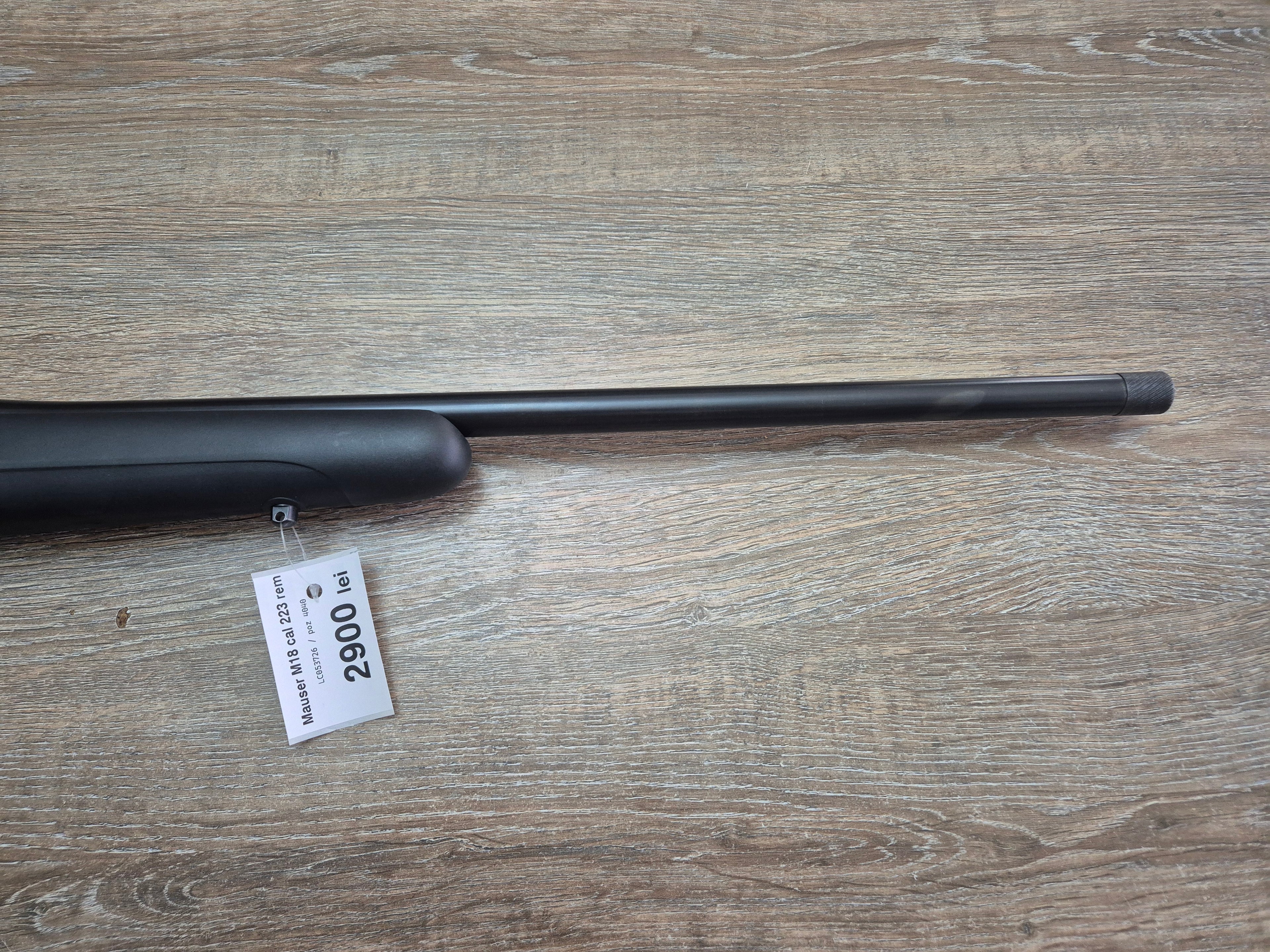 Carabina Mauser M18, cal 223 rem, 53cm, baze weaver, filet