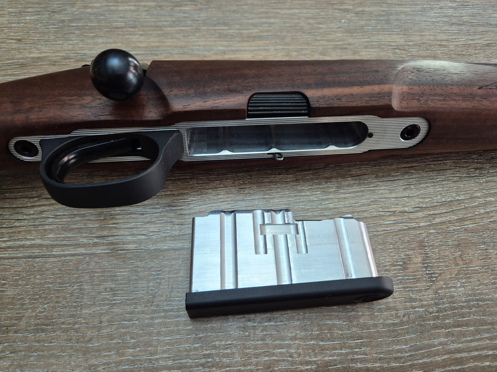 Carabina Heym SR21, cal 30-06, 55cm, pat lemn clasic