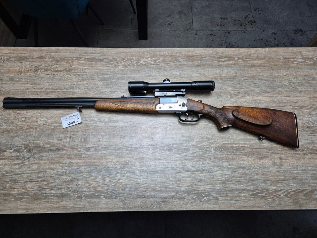 Mixta Heym, cal 222 Rem Mag/20, tevi 60cm, Zeiss Diavari