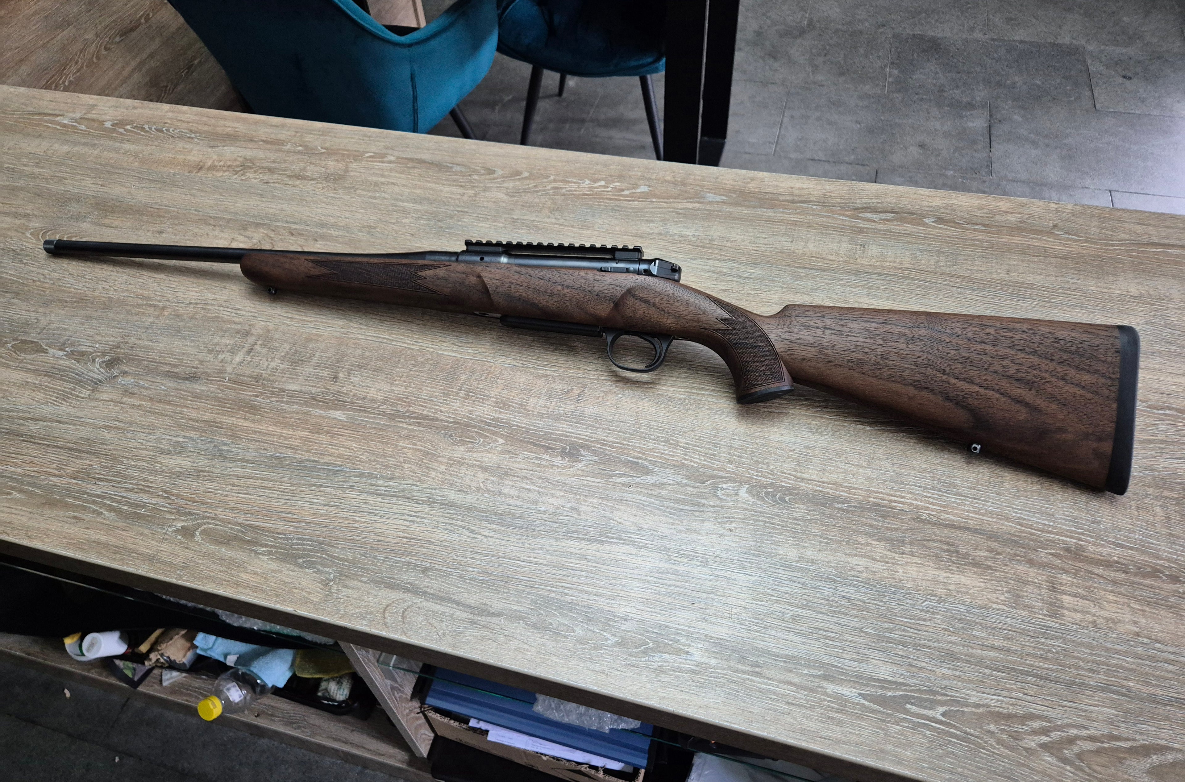 Carabina Heym SR30 cal 8x57 JS, 50cm, sina picatinny
