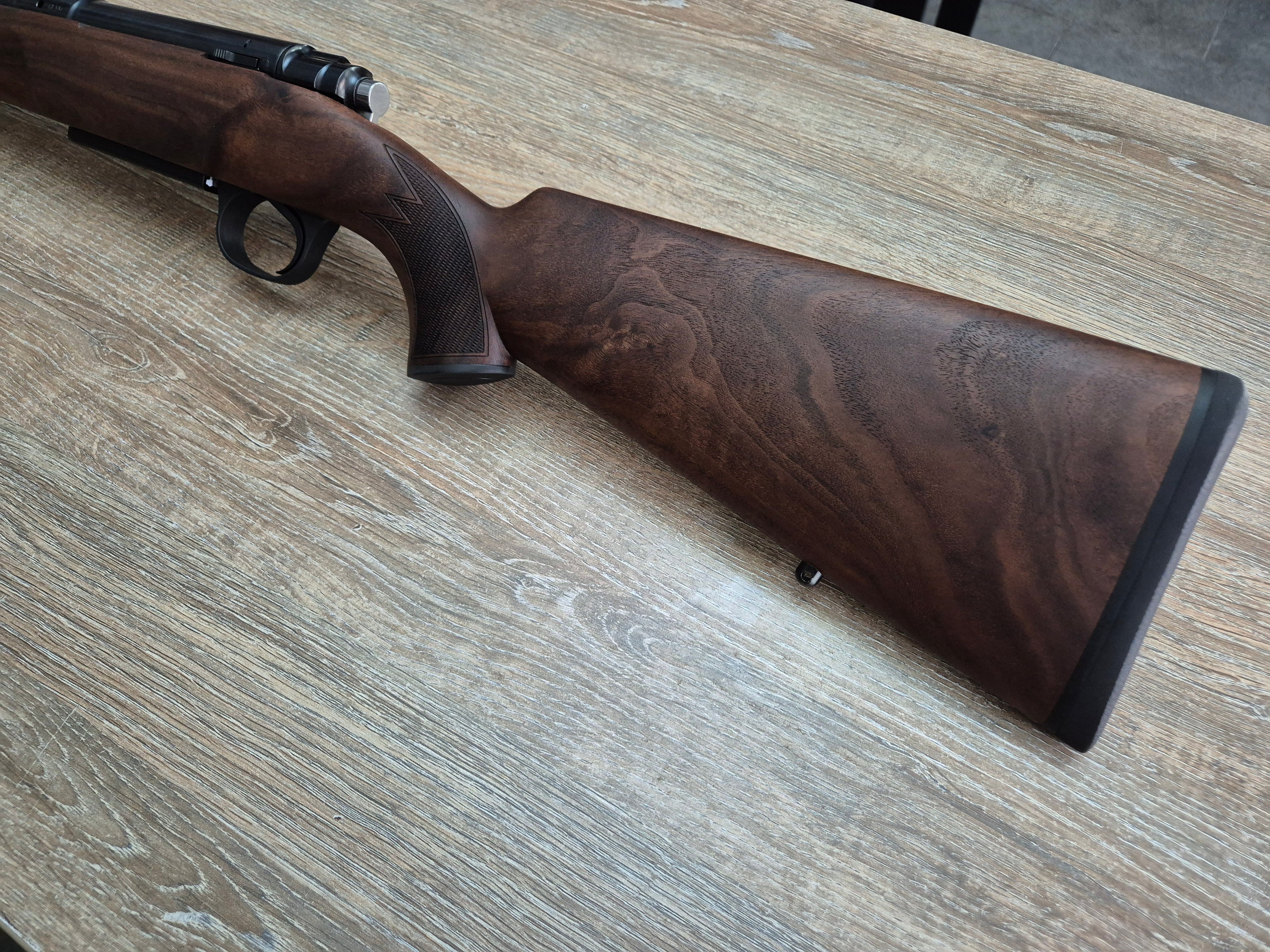 Carabina Heym SR21, cal 30-06, 55cm, pat lemn clasic