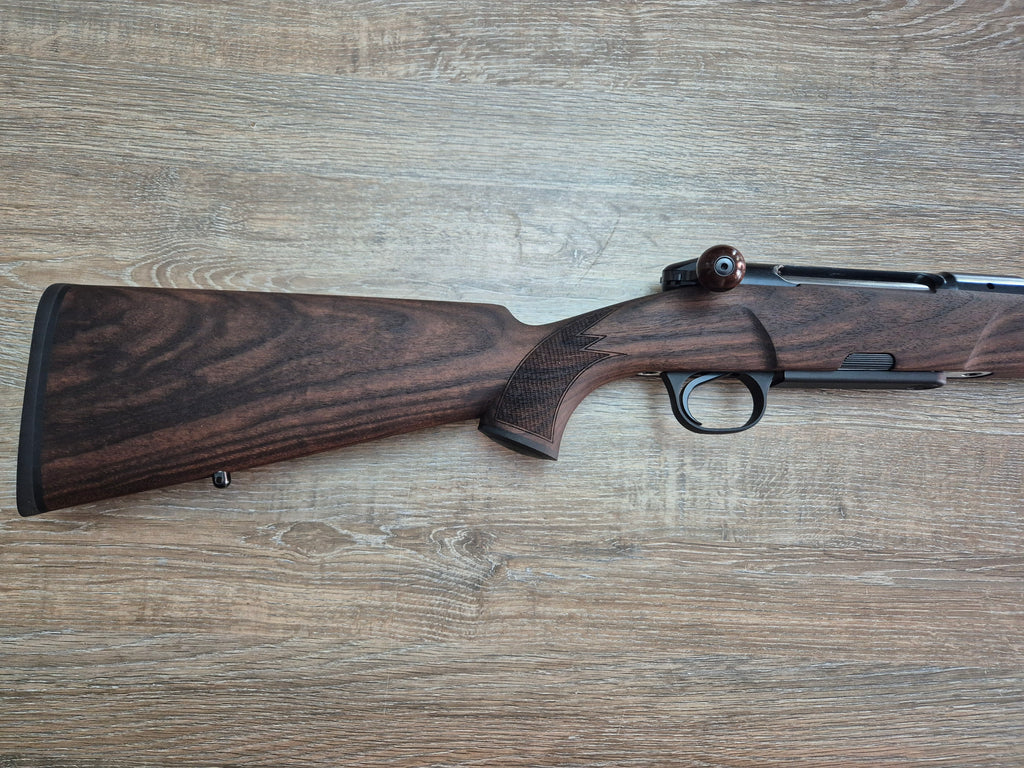 Carabina Heym SR30 Allranger cal 8x57 JS, 50cm, inchidere liniara, pat lemn