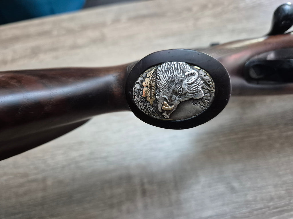Carabina Steyr Mannlicher S, cal 8x68S, 63.5cm, Swarovski 2.5-10x56