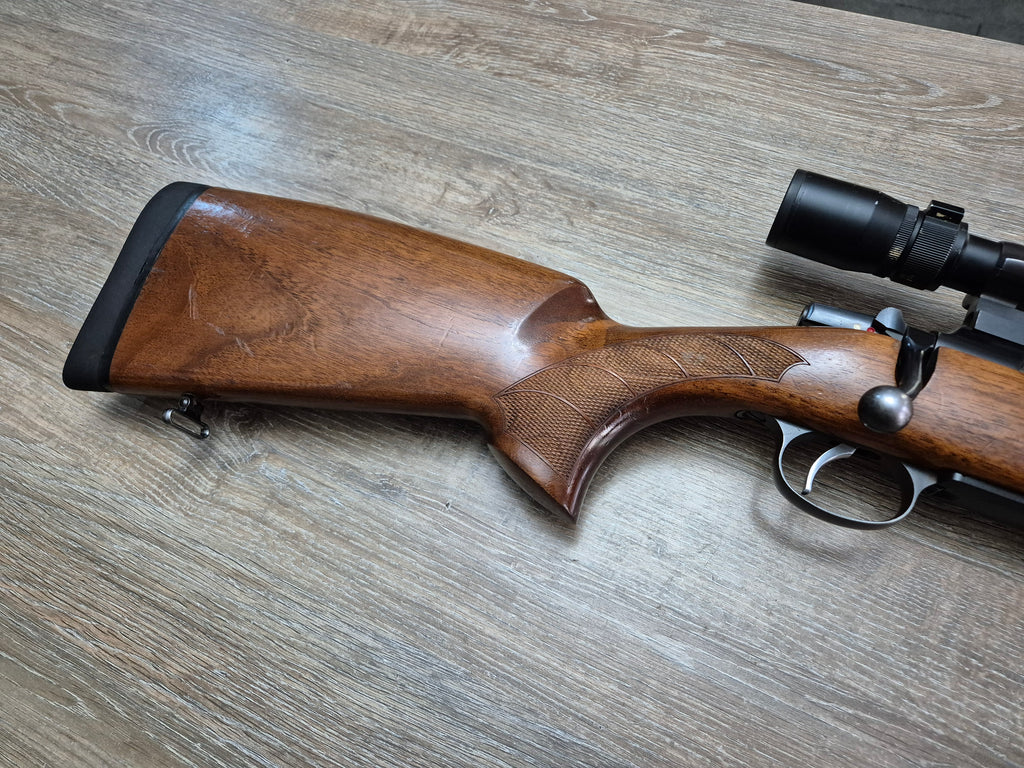 Carabina CZ 550, cal 30-06, 61cm, pat lemn, luneta Nikon