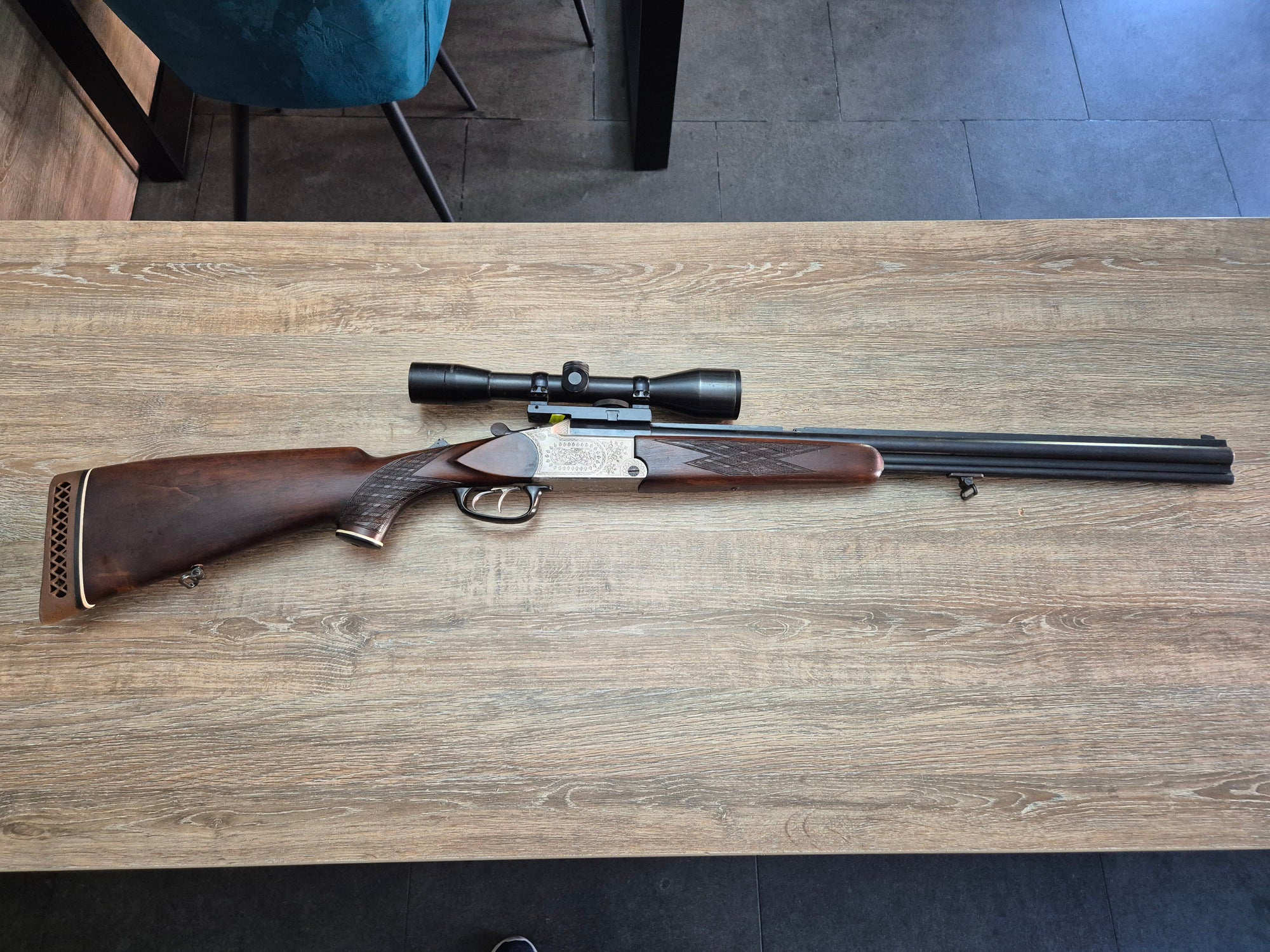 Mixta Blaser ES670, cal 5,6x50R Mag/16, tevi 60.5 cm