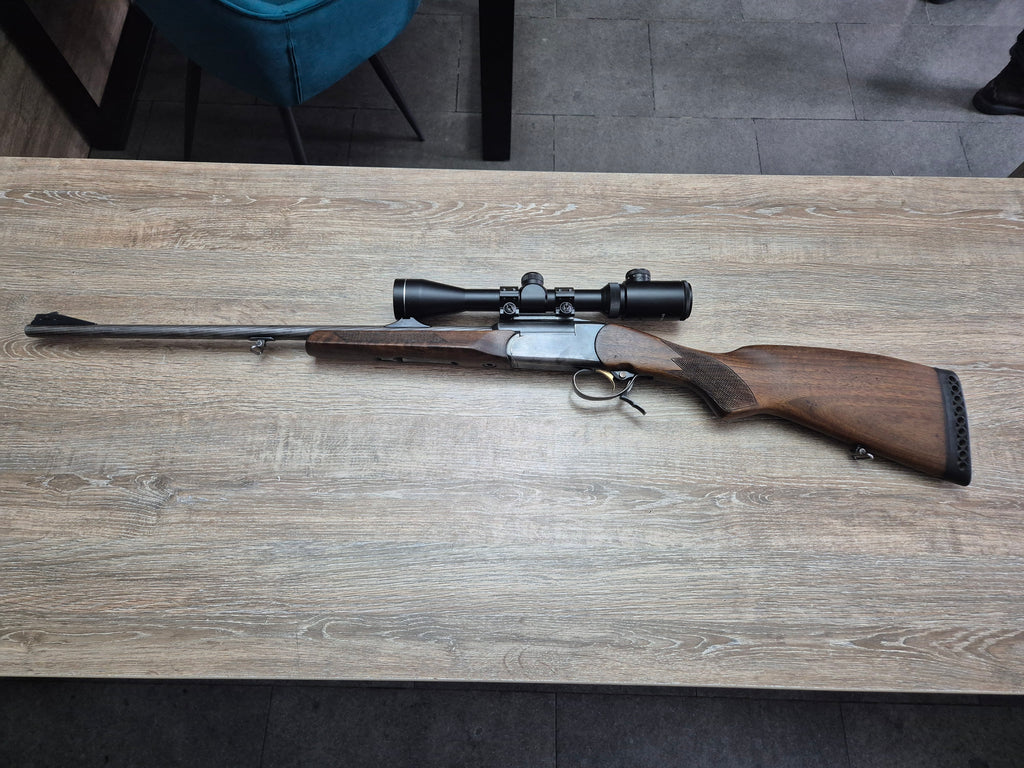 Carabina basculanta Baikal IZH18MN cal 243win, 60cm, luneta 3-9x40