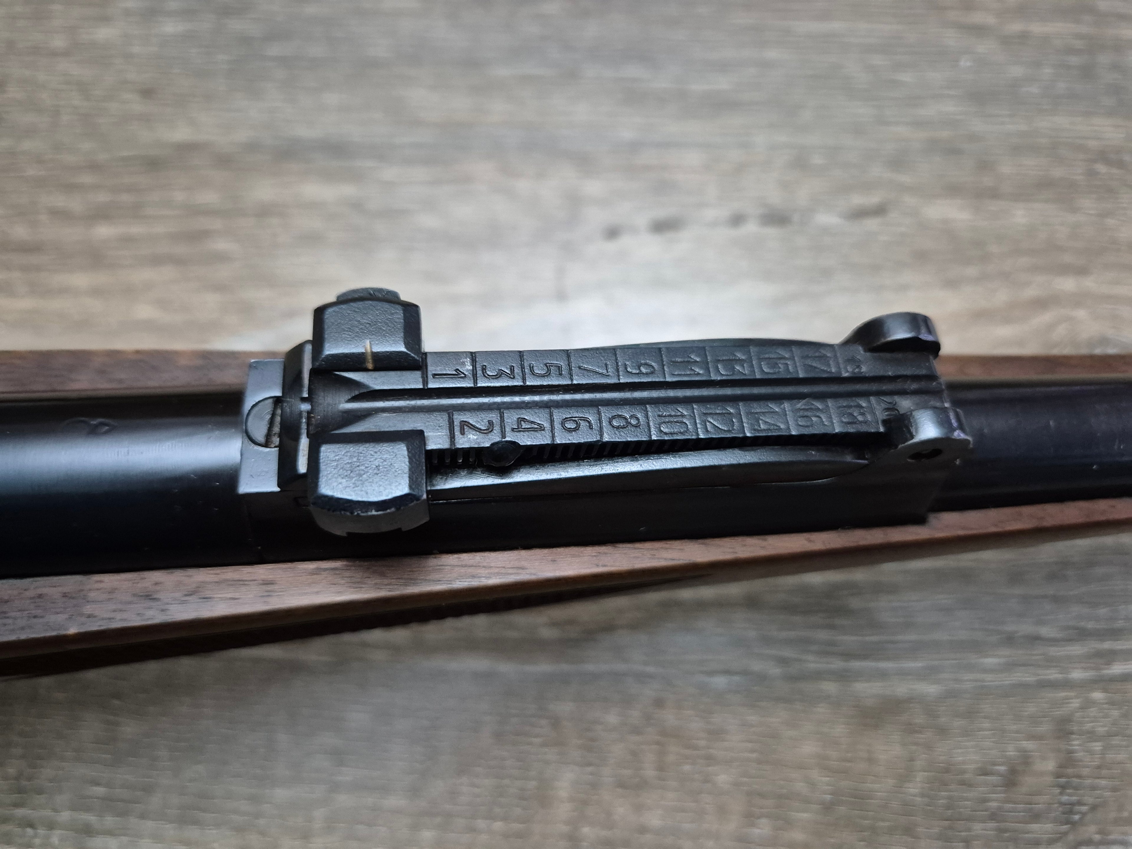 Carabina Mauser 98, cal 8x57JS, teava 60cm, cătări