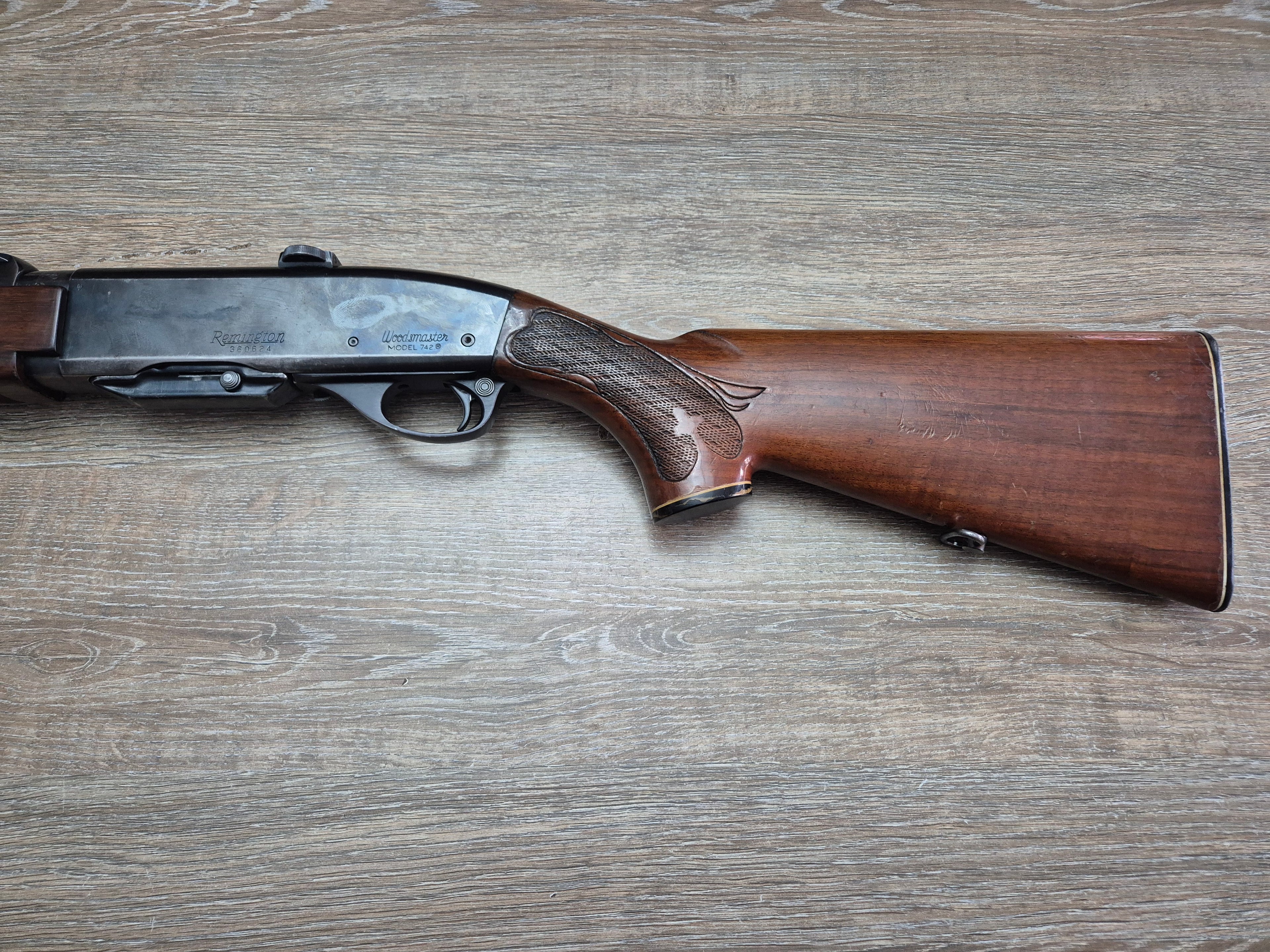 Carabina semiauto Remington 742, cal 308 win, 55cm
