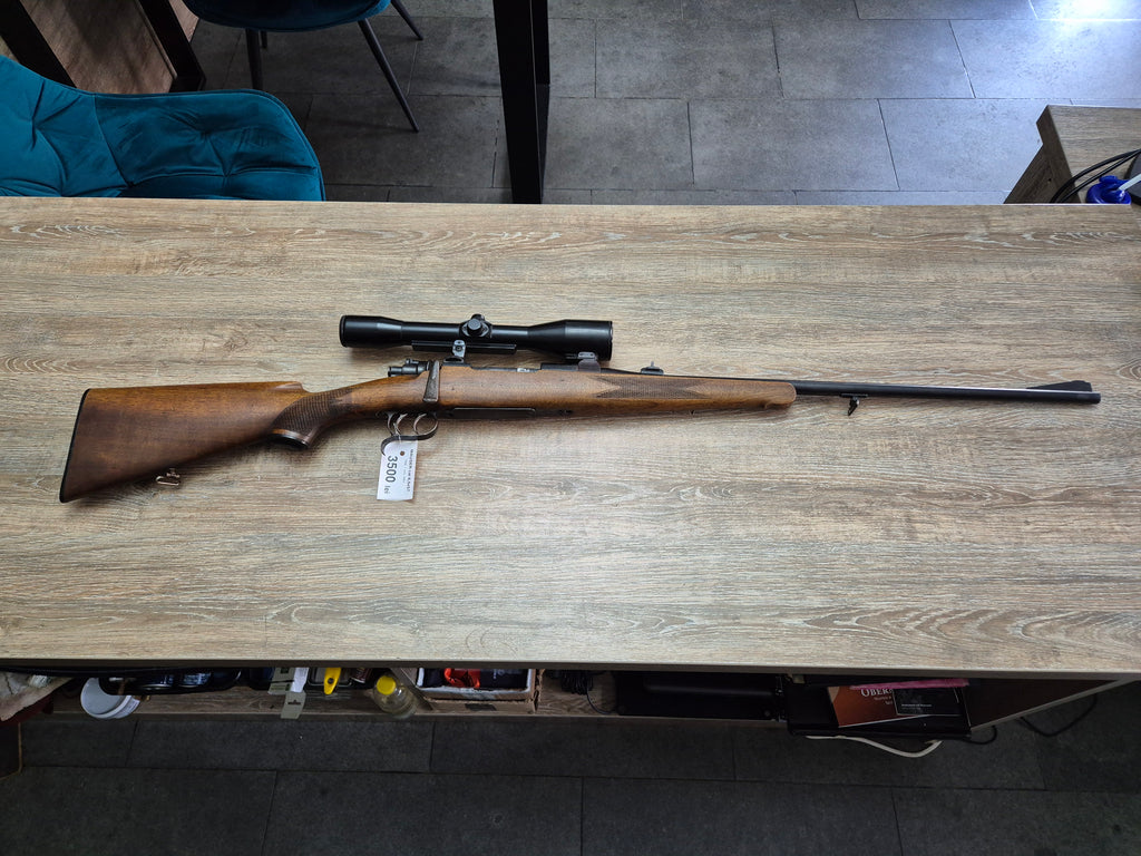 Carabina Mauser 98, cal 6,5x57, teava 60cm, luneta 6x42