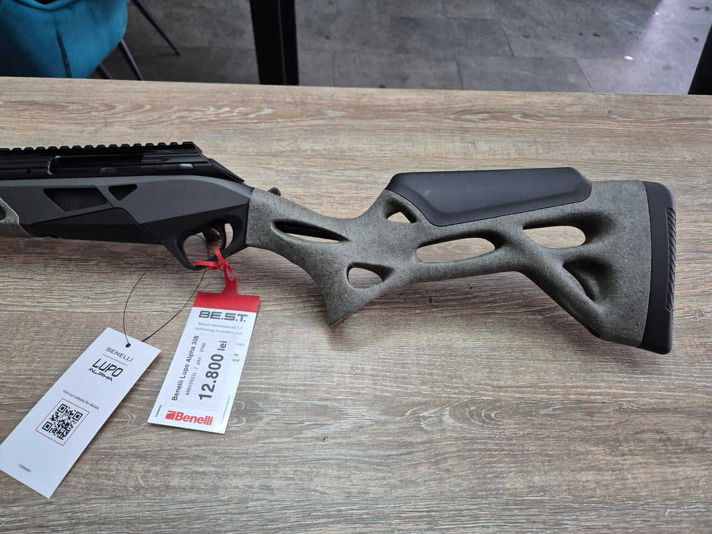 Carabina Benelli Lupo Alpha cal 308 win, 51cm, 2.6kg, muzzle brake