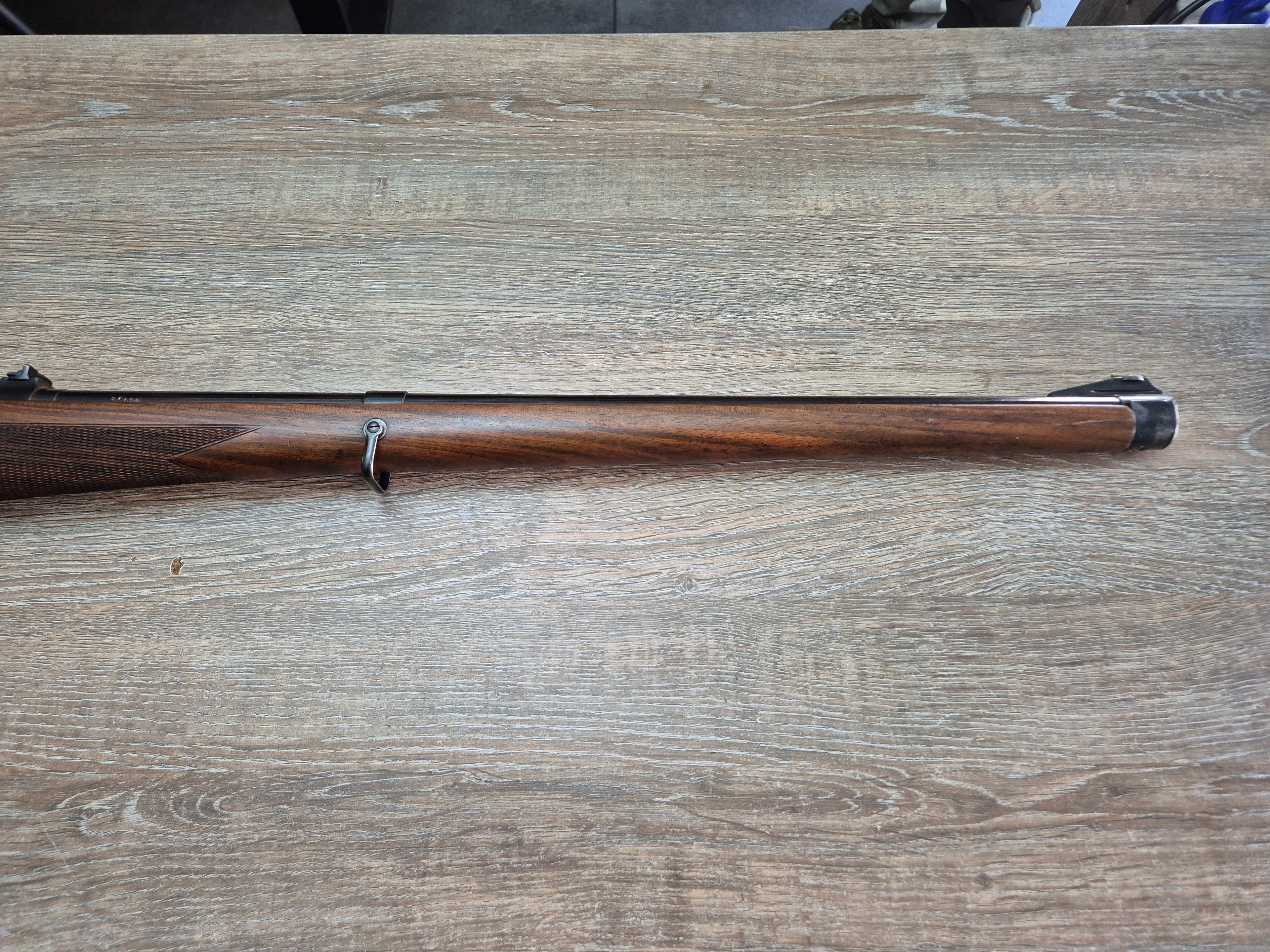 Carabina Steyr Mannlicher, cal 7x64, 60cm, pat lemn Stutzen