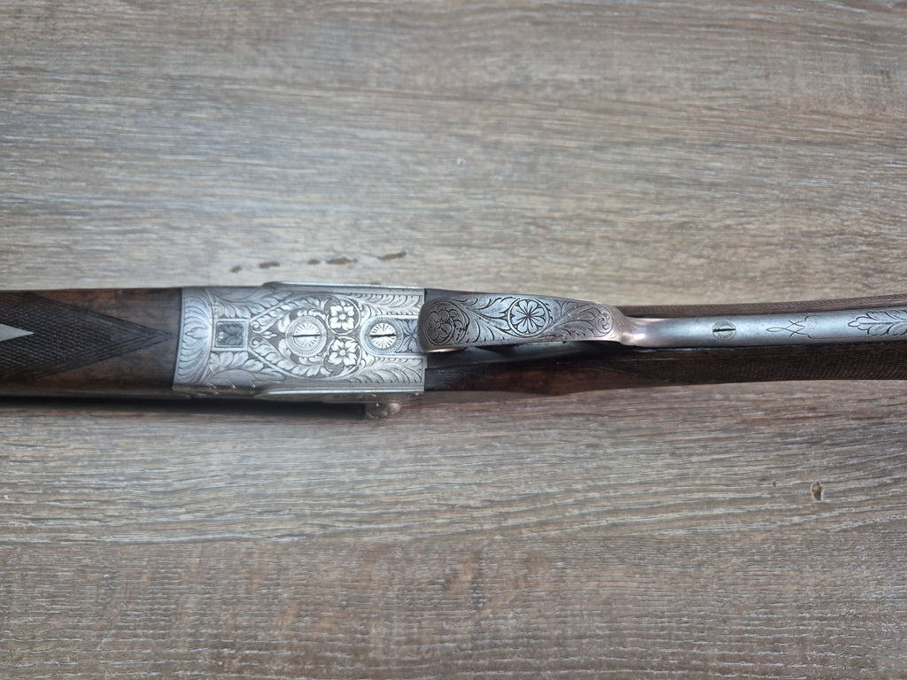 Lisa Eduard Kettner, cal 16, tevi 68cm, pat lemn stil englezesc
