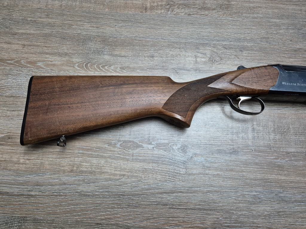 Bock Webley & Scott, cal 12, tevi 71cm, ejectoare, socuri