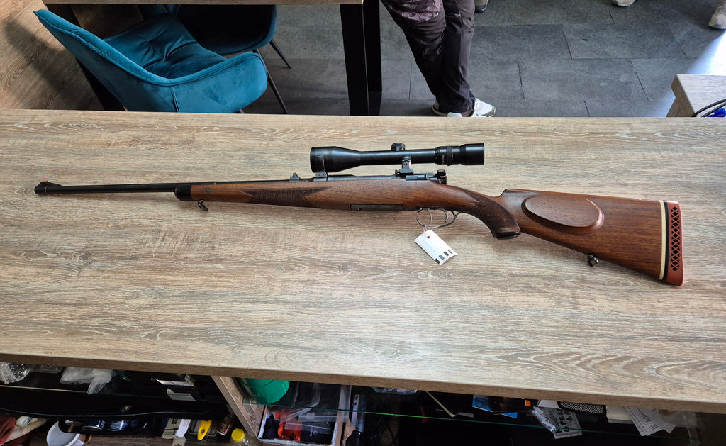 Carabina Steyr Mannlicher, cal 7x64, 60cm, luneta 3-9x