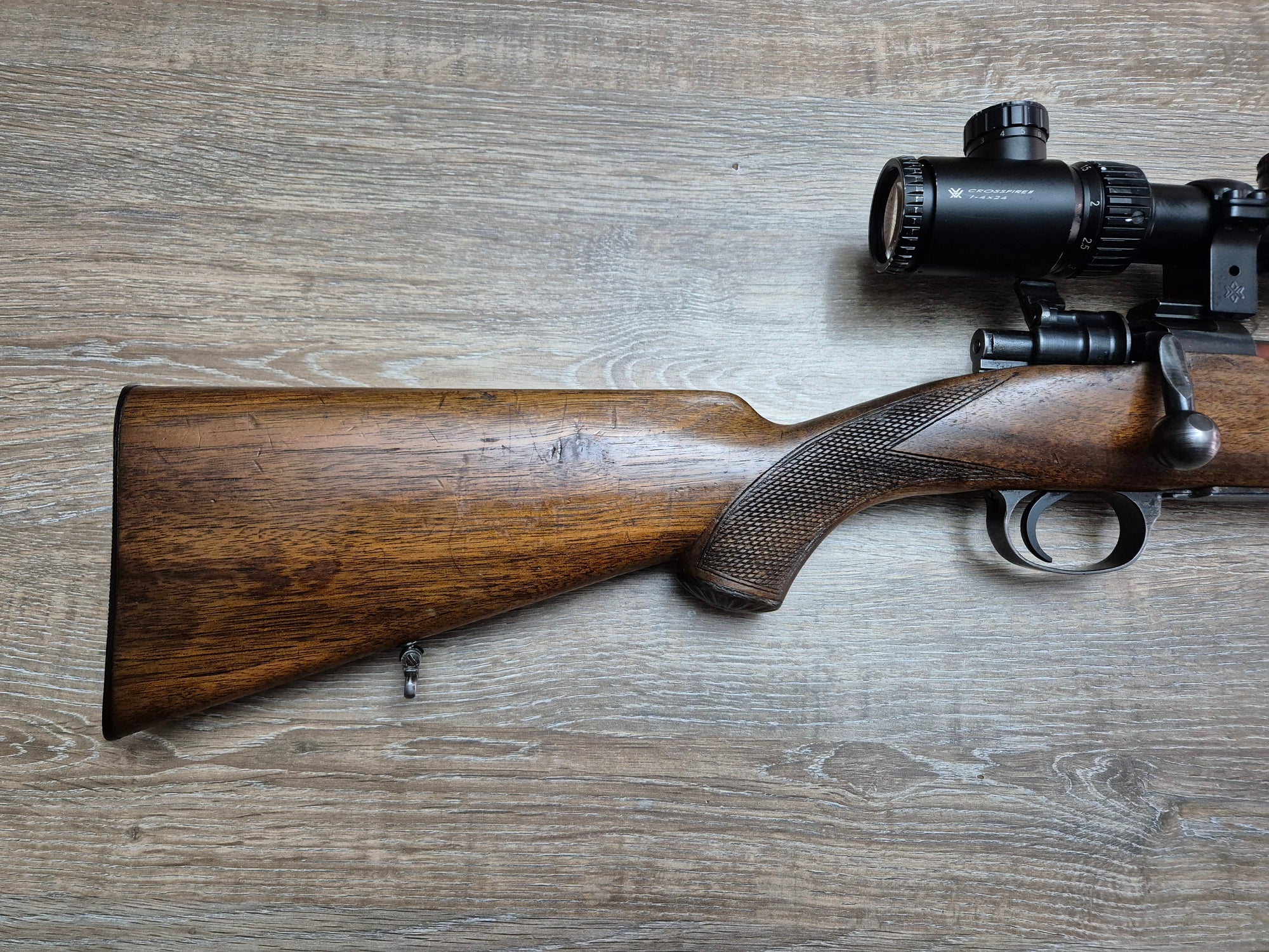 Carabina Mauser 98, cal 8x57JS, 56cm, luneta Vortex 1-4x24