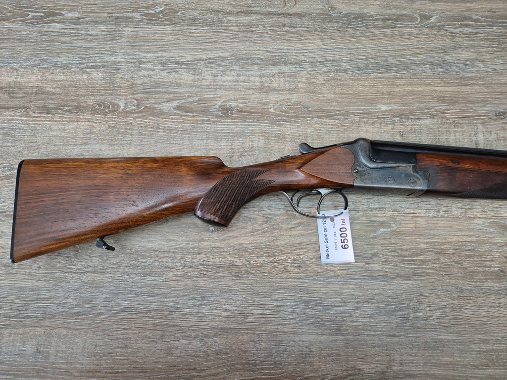 Bock Gebruder Merkel Suhl, cal 12/70, tevi 71cm