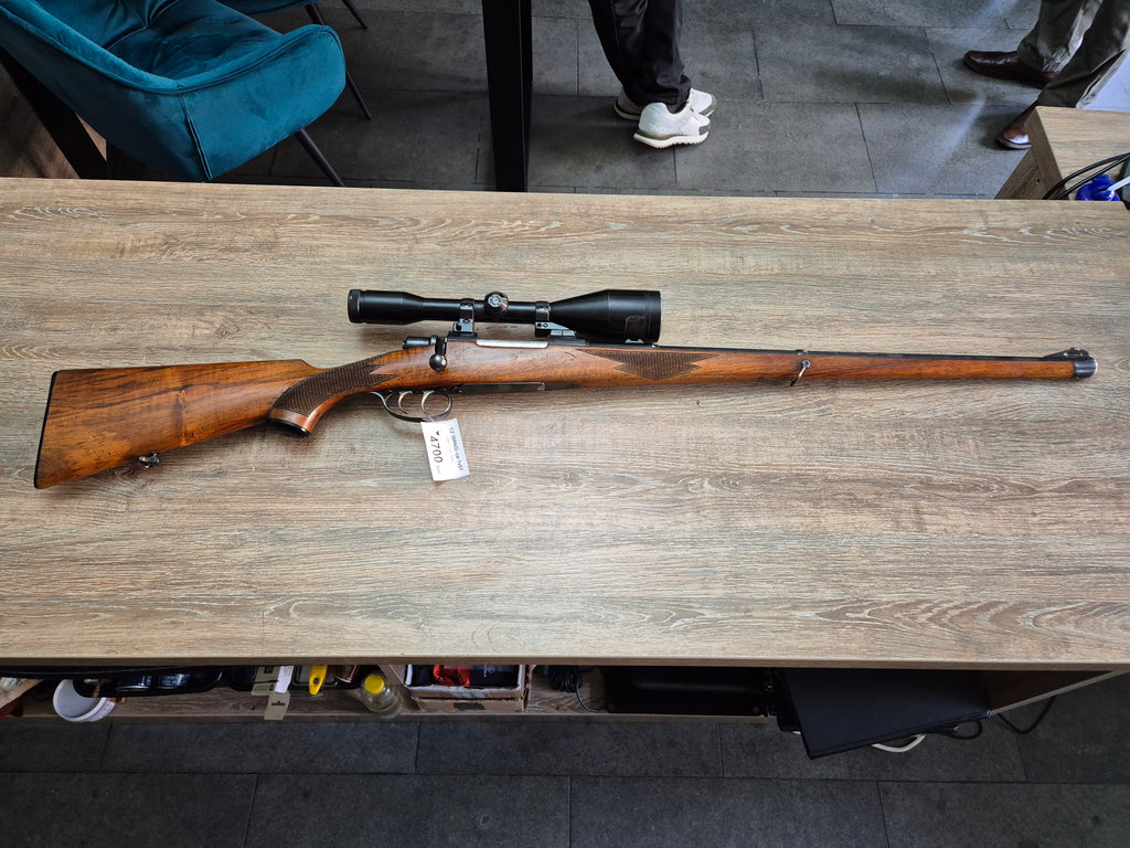 Carabina BRNO (CZ), cal 7x57, 60cm, pat lemn Stutzen