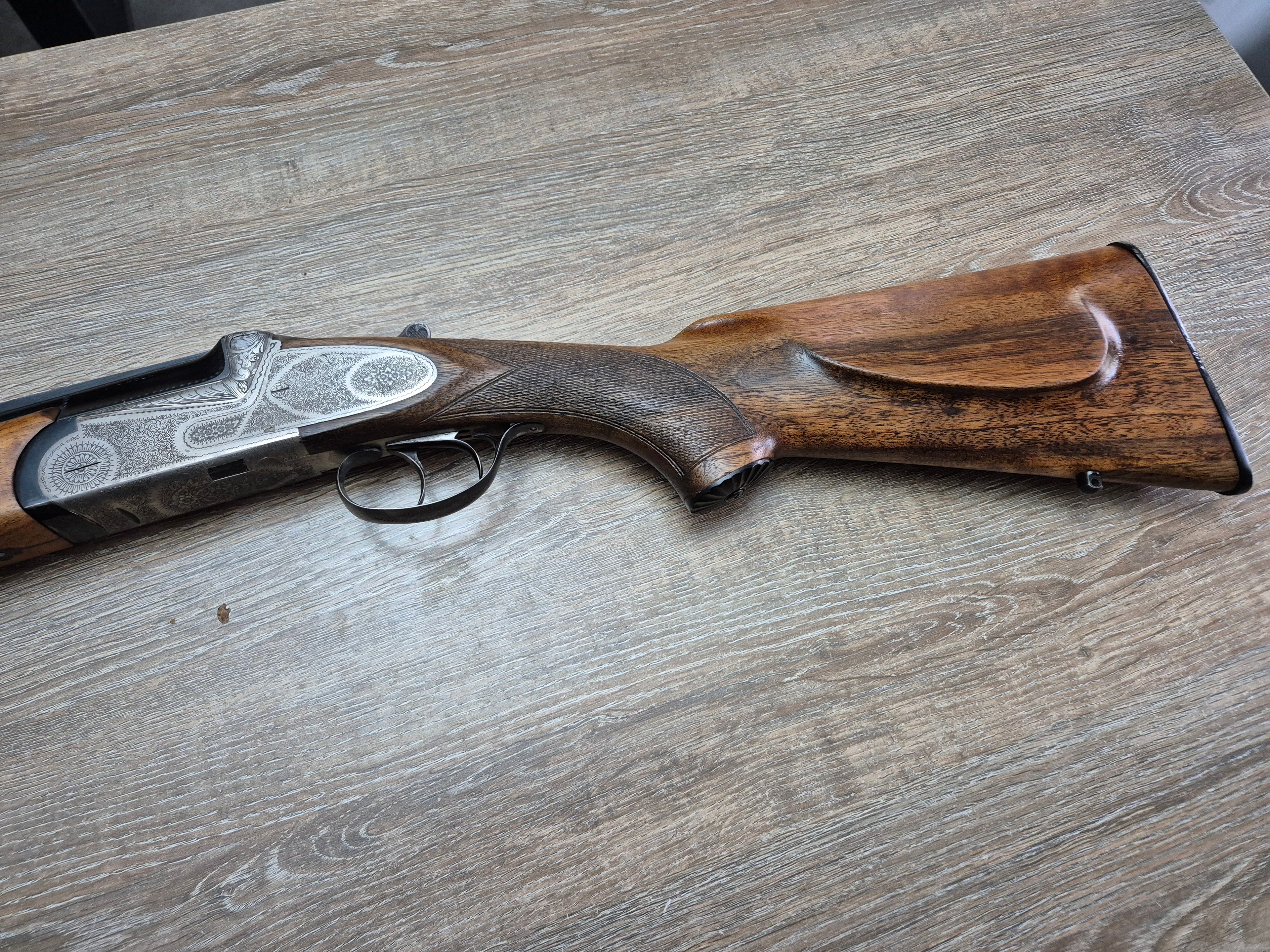 Bock Eduard Kettner, cal 12/70, tevi 70cm, ejectoare