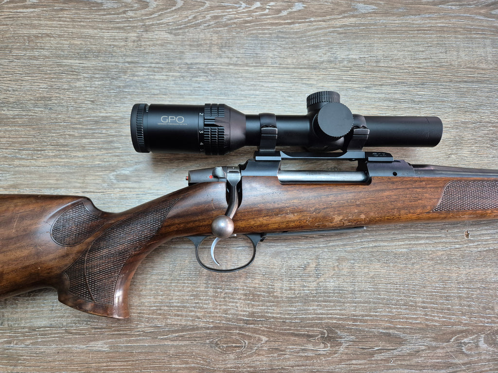 Carabina CZ 557, cal 30-06, teava 52cm, luneta GPO 1-6x24i