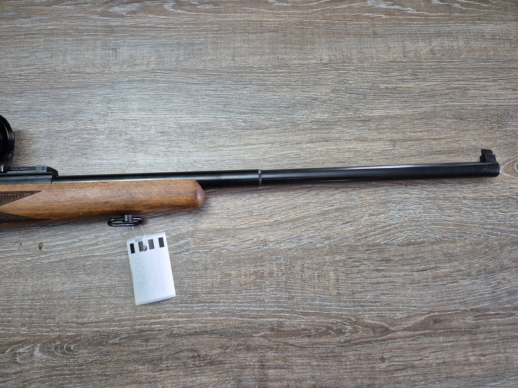 Carabina Husqvarna, cal 6,5x55, teava 59cm, luneta kahles 6x42