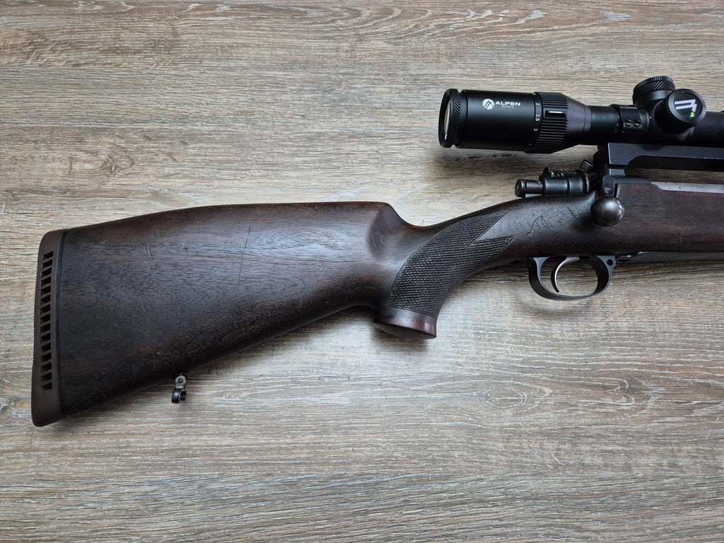 Carabina CZ, cal 9,3x62, 52cm, luneta Alpen 1-6x24