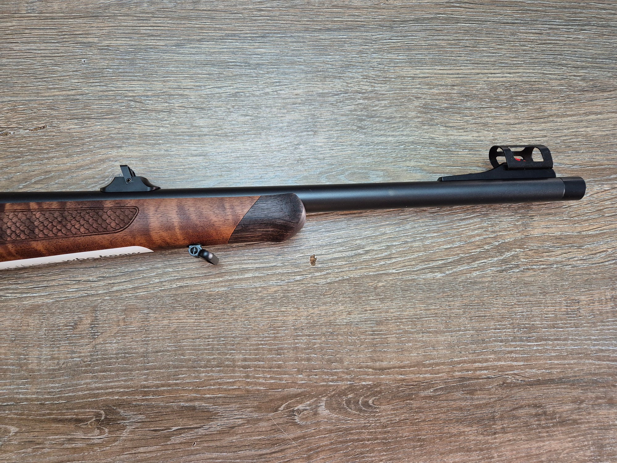 Carabina CZ 600 Lux, cal 308 win, 51cm, pat lemn, cătări