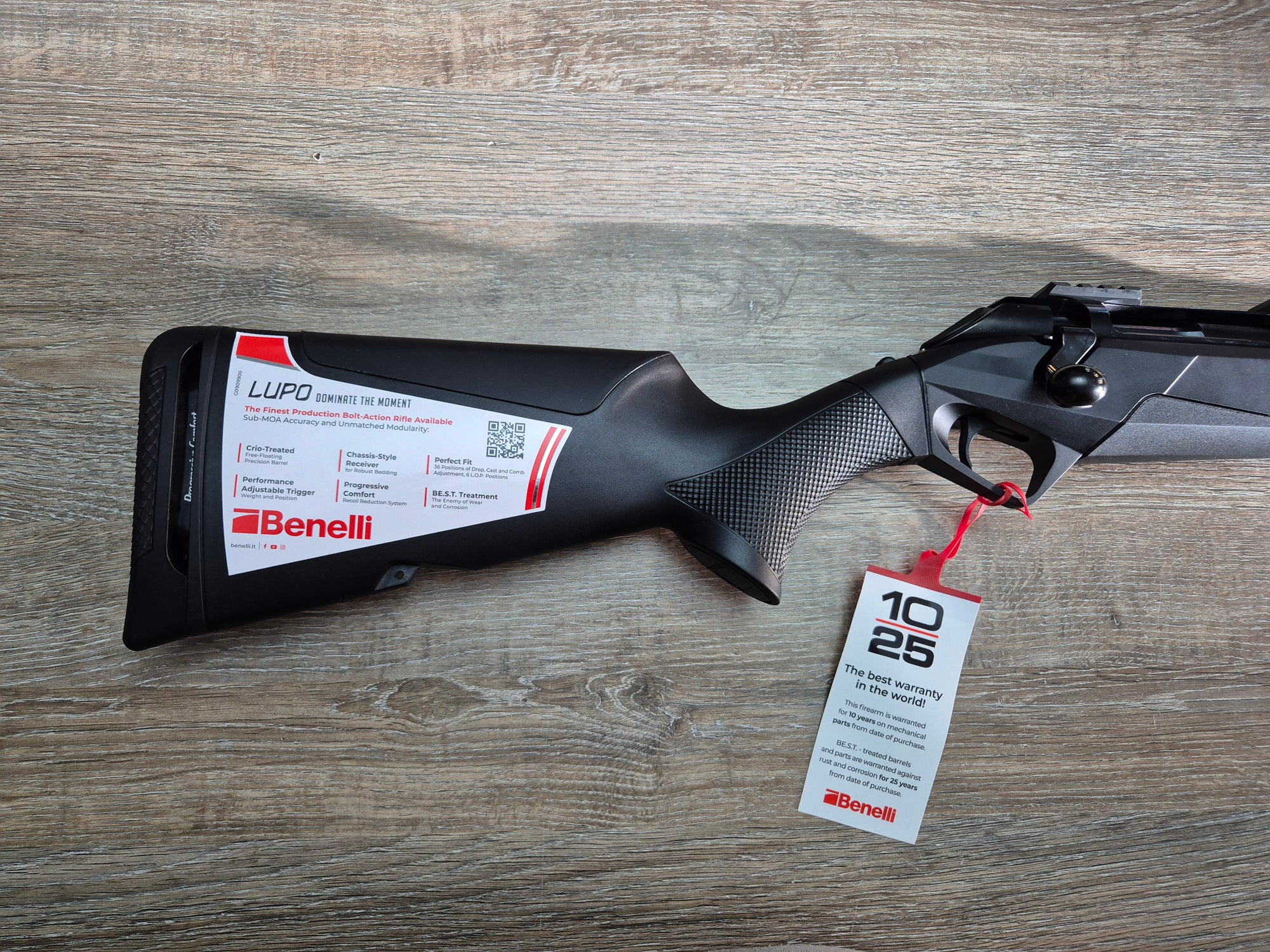 Carabina Benelli Lupo cal 270 win, 56cm, pat sintetic, filet