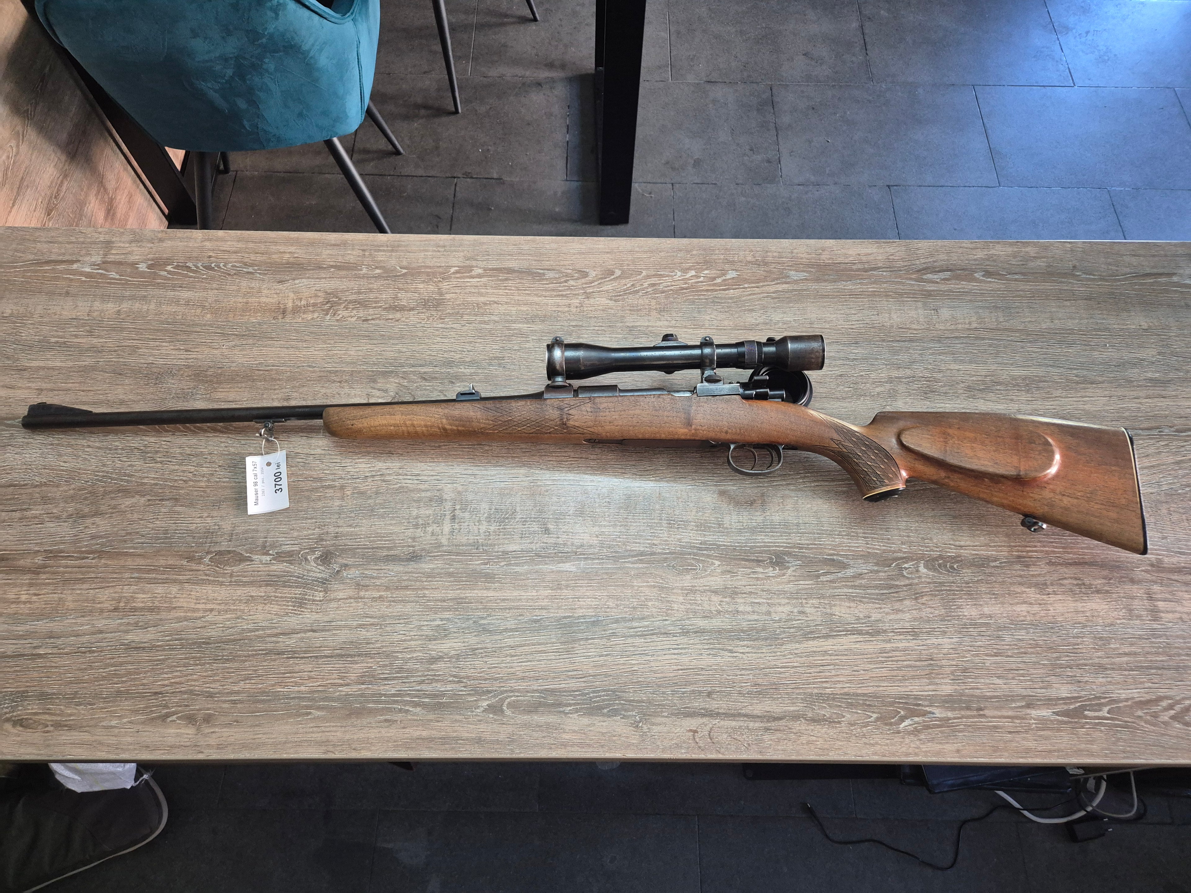 Carabina Mauser 98, cal 7x57, teava 60cm