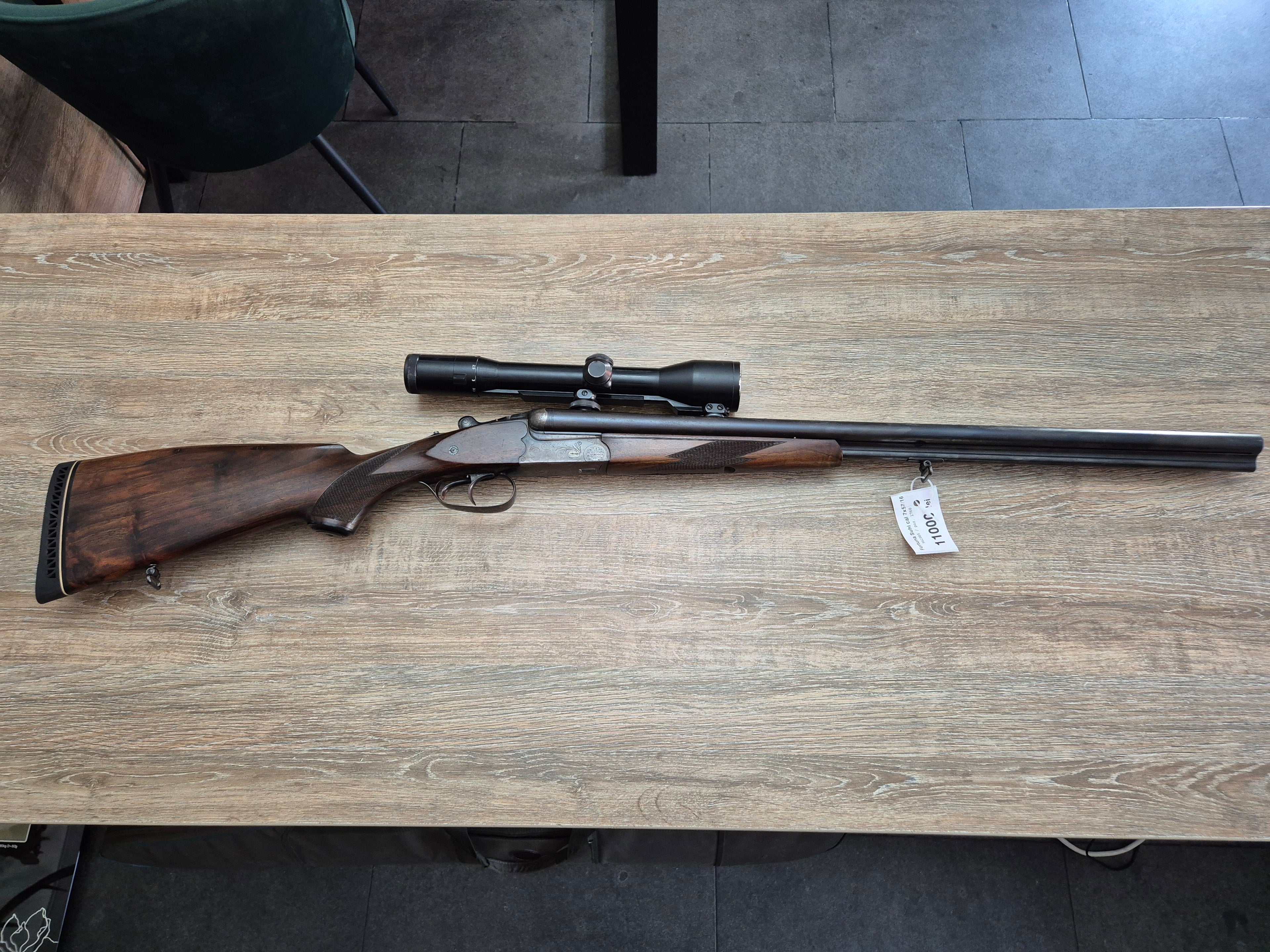 Drilling Fortuna Suhl, cal 7x57R/16, tevi 63cm, luneta Zeiss Diavari