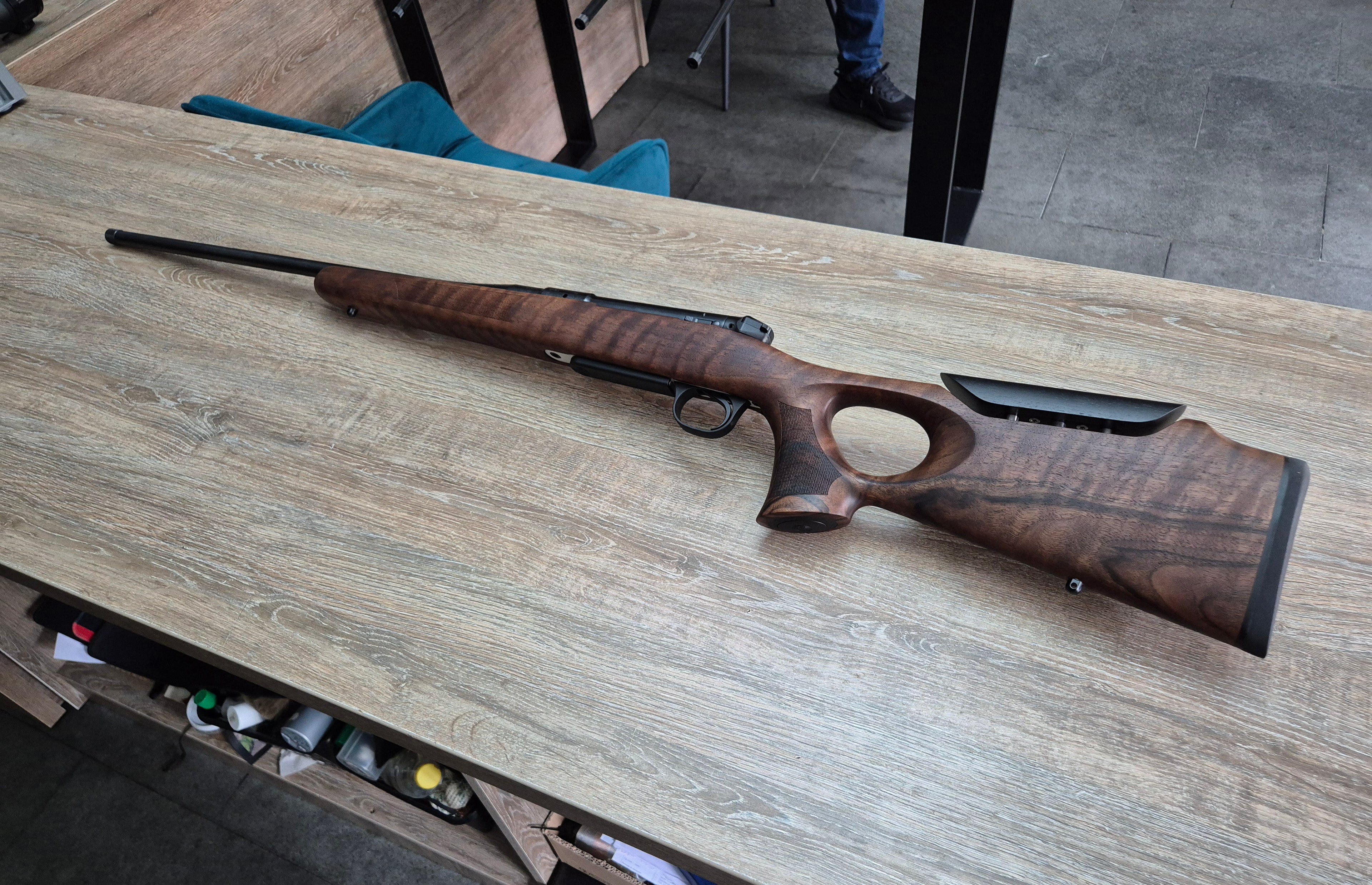 Carabina Heym SR30, cal 7x64, 58cm, pat lemn ergonomic