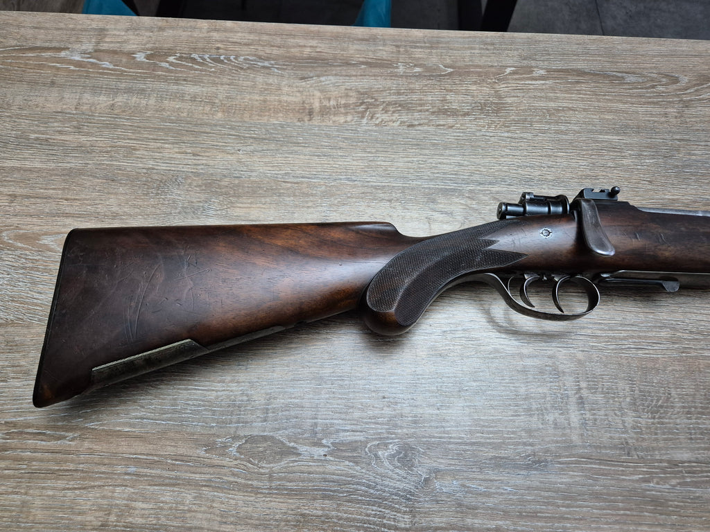 Carabina Krieghoff, cal 7x64, teava 65cm, magazie in pat
