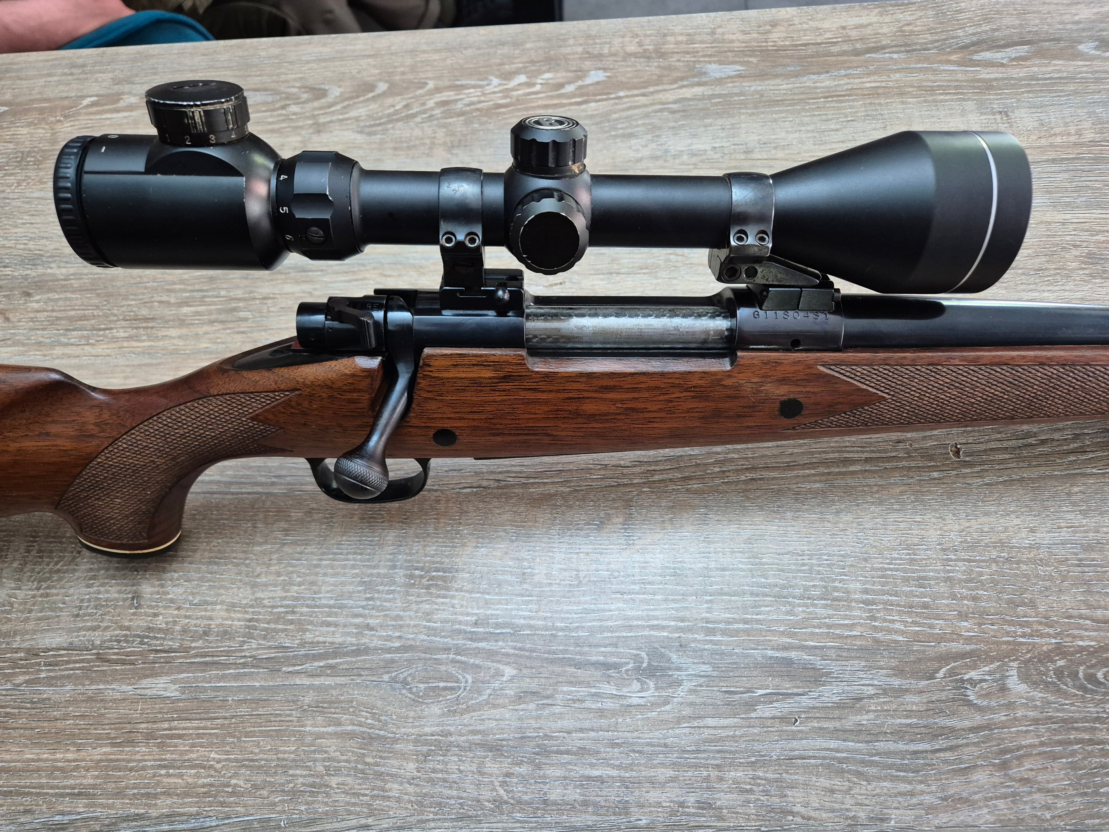 Carabina Winchester 70, cal 7mm rem mag, teava 60cm, luneta