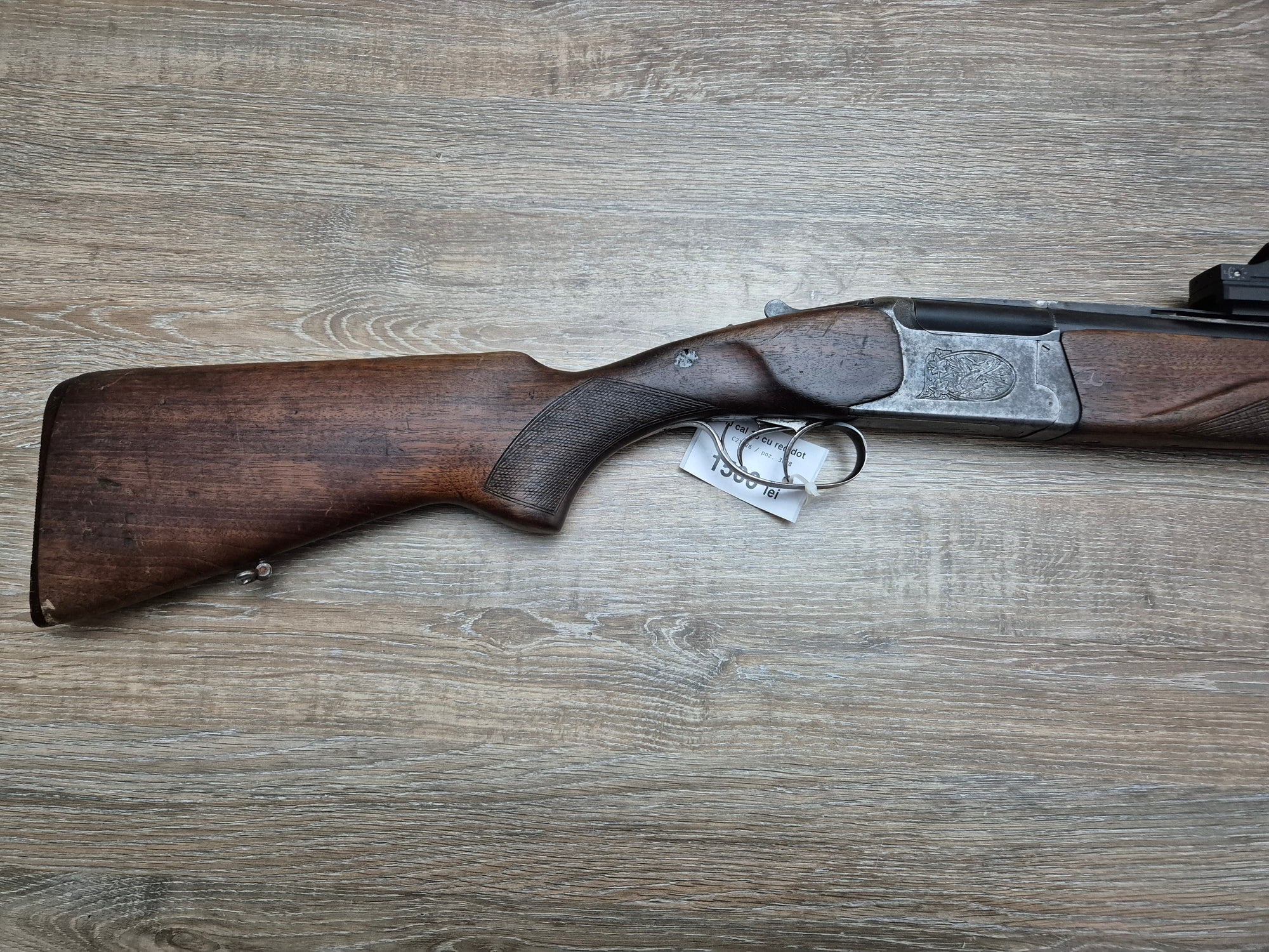 Bock IJ 27E, cal 16, tevi 72cm, red dot Victoptics