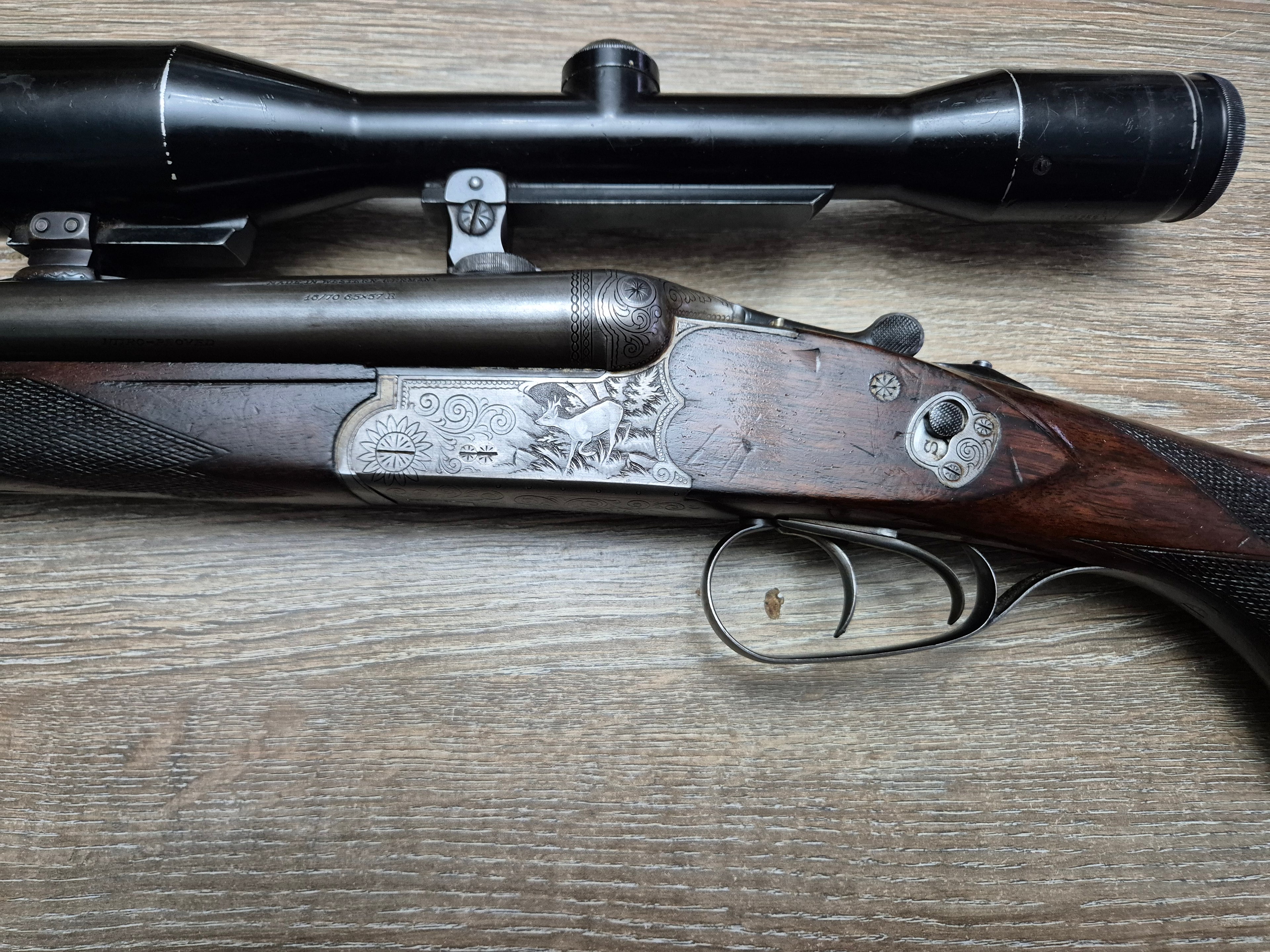 Drilling Sauer & Sohn, cal 6,5x57R/16, tevi 63.5cm