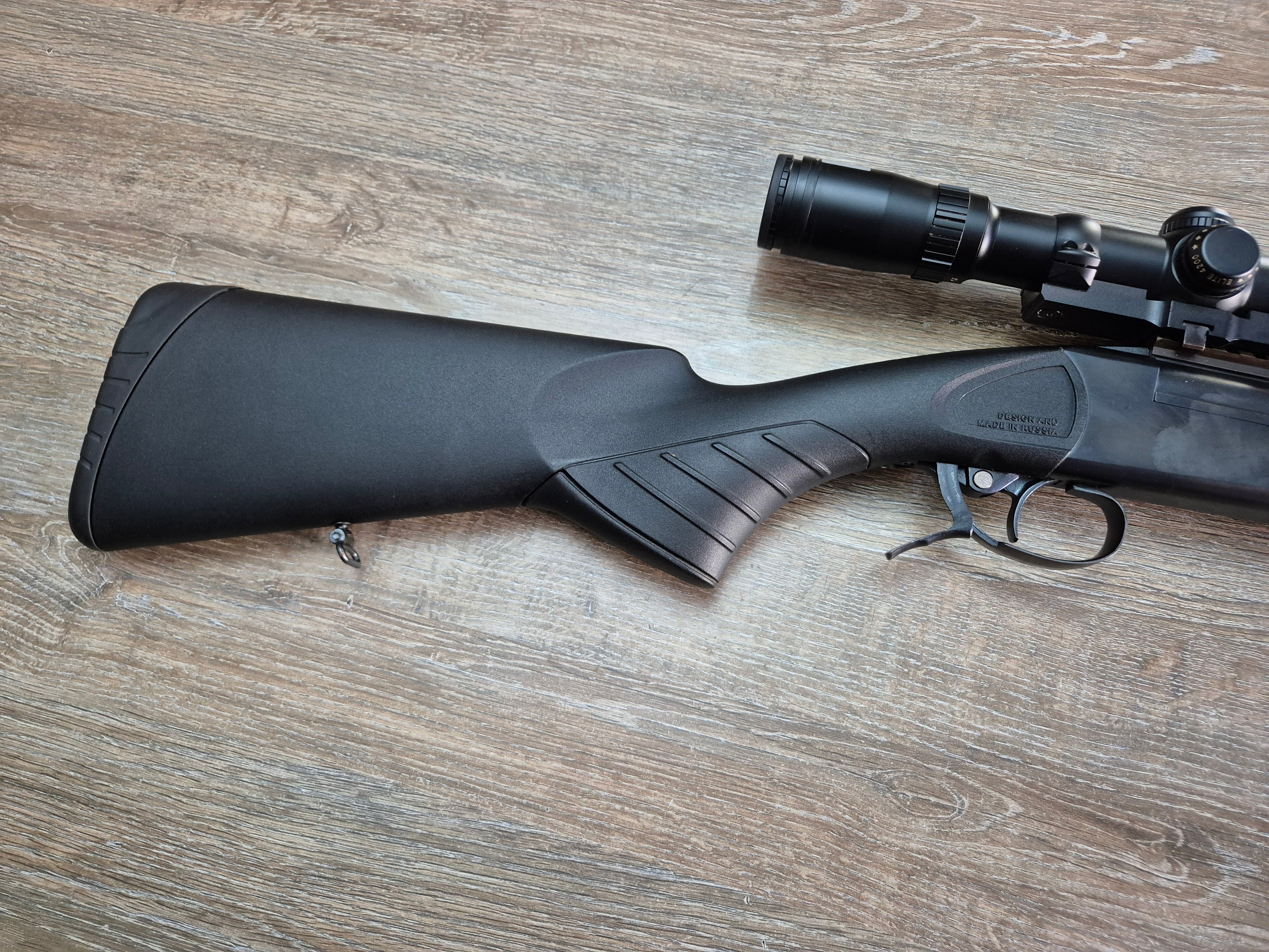 Carabina basculanta Baikal MP-18MH, cal 243 win, luneta Bushnell 2.5-10x