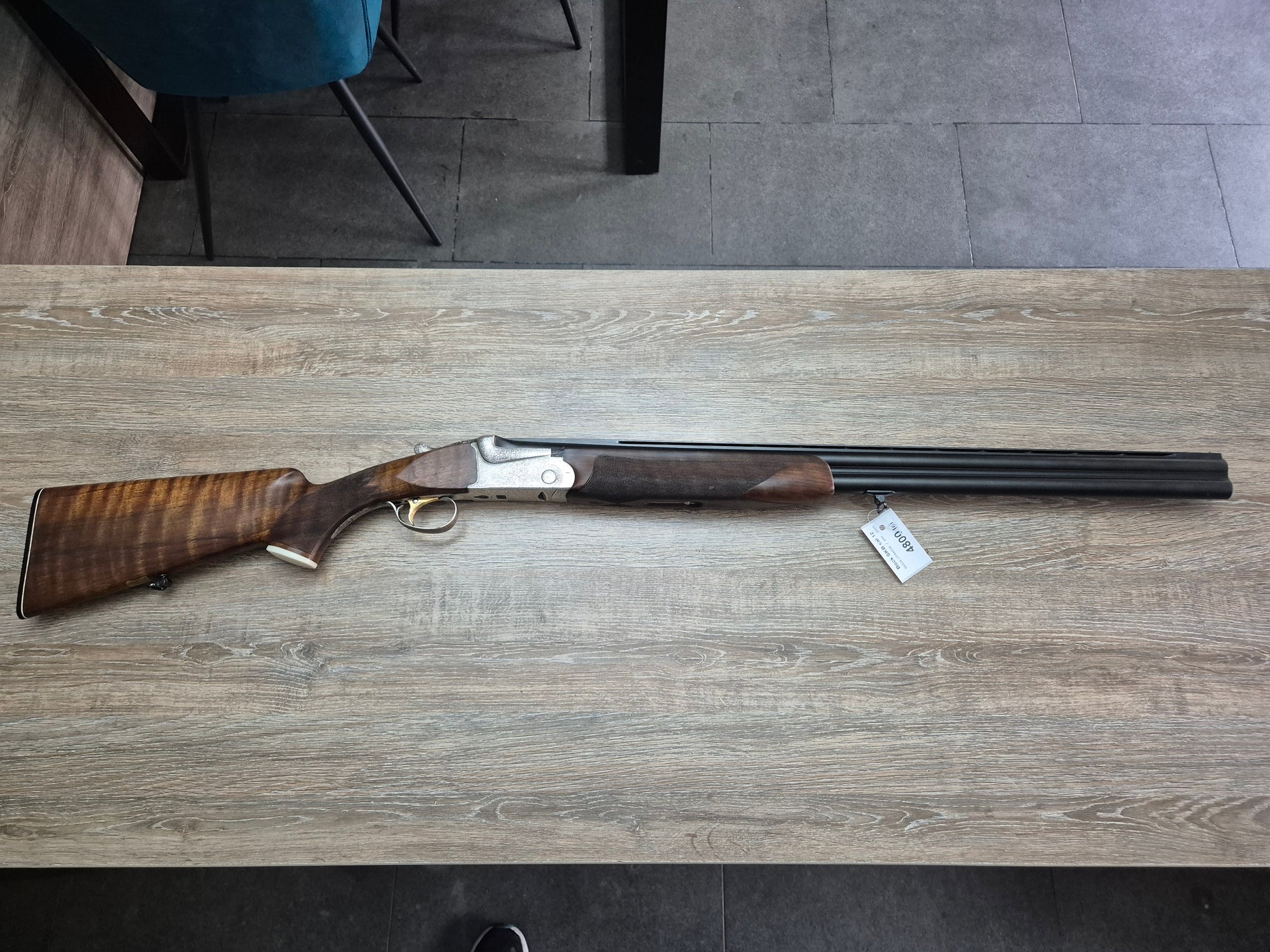 Bock SKB Arms (Japonia), mod. 800, cal 12, tevi 71cm, gravuri