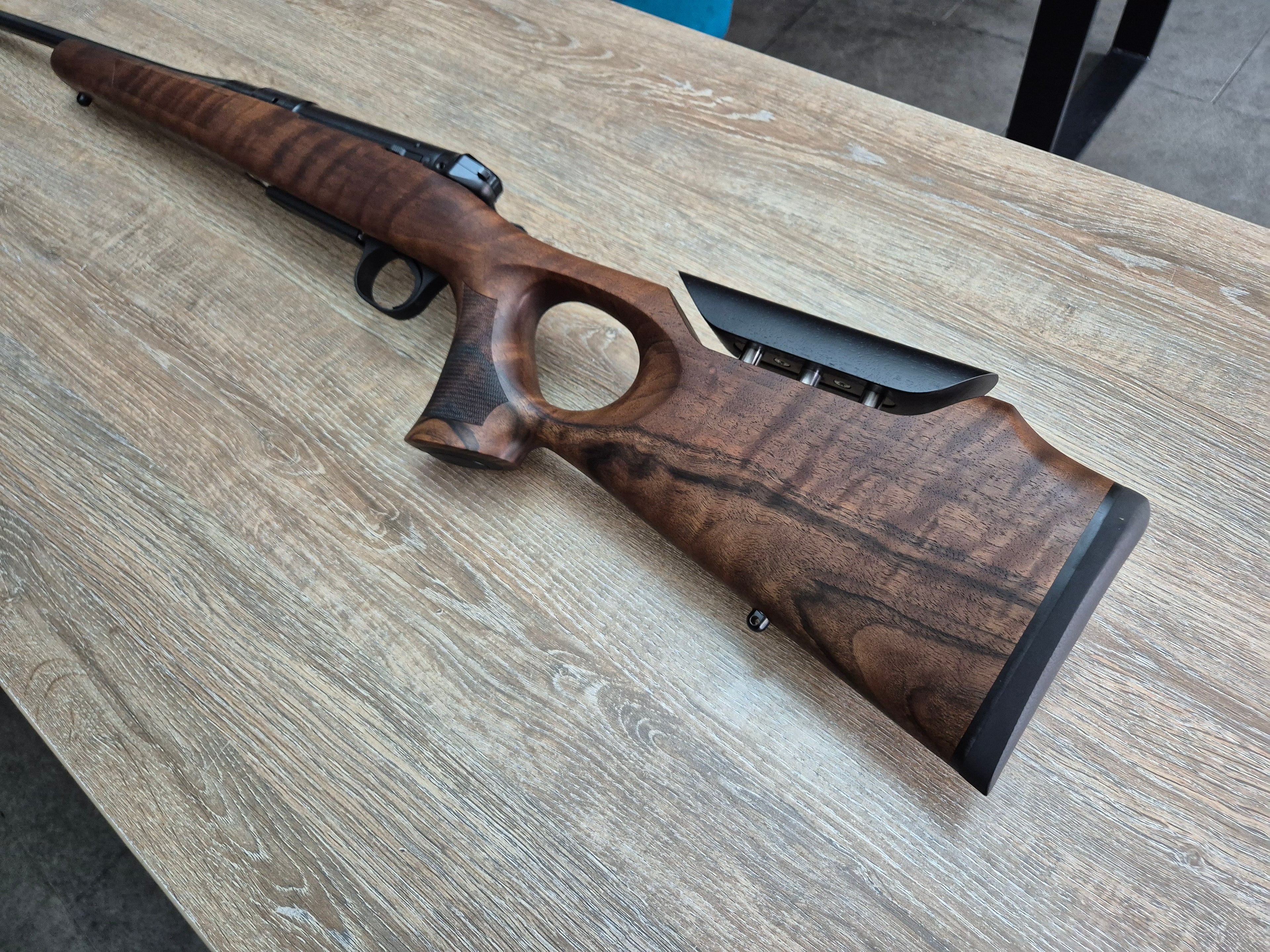 Carabina Heym SR30, cal 7x64, 58cm, pat lemn ergonomic