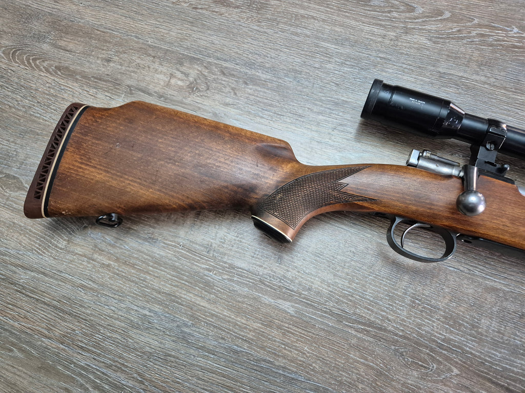 Carabina Husqvarna, cal 6,5x55, teava 59cm, luneta kahles 6x42