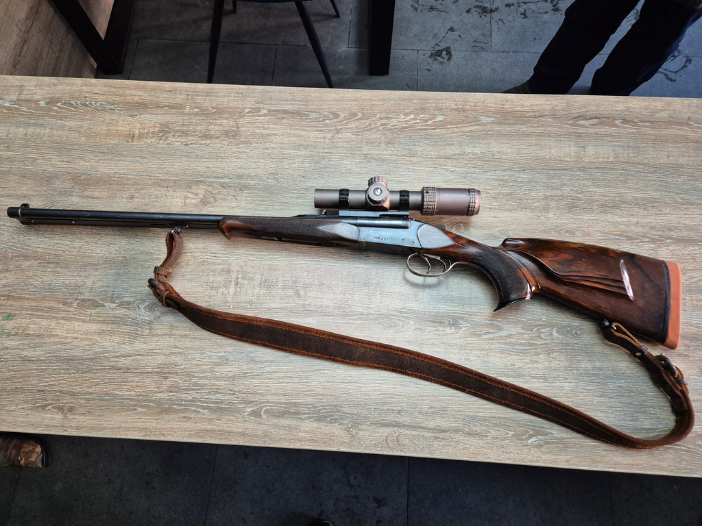 Dublu Express Baikal MP-221, cal 45-70 Govt, tevi 60cm, luneta 1-6x24