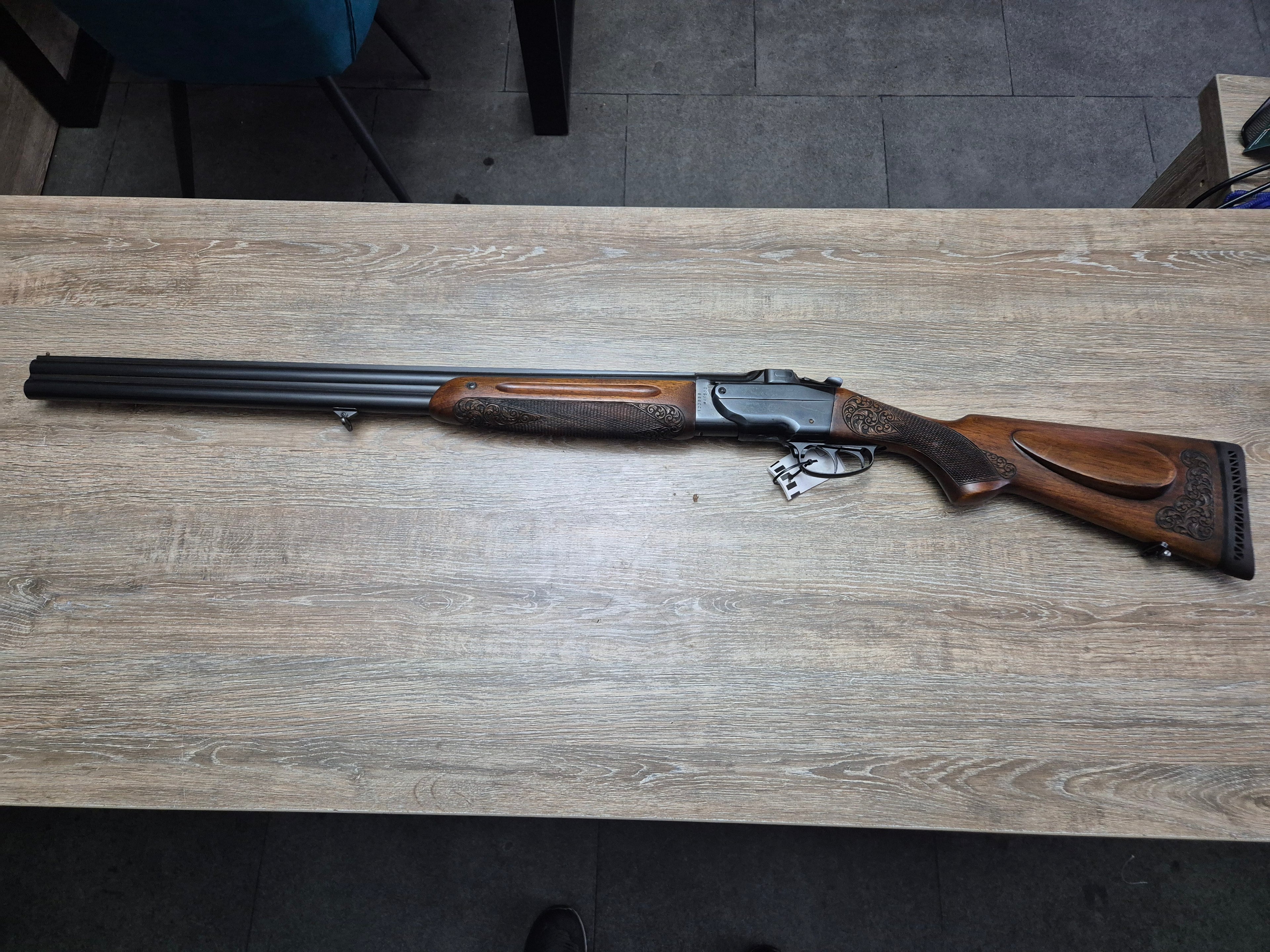 Bock BRNO (CZ) ZH101, cal 12, tevi 70cm, gravuri