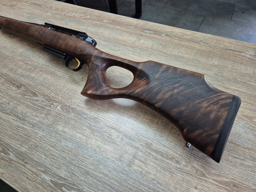 Carabina Heym SR30 Custom, cal 270 wsm, tragaci aur, teava fluted