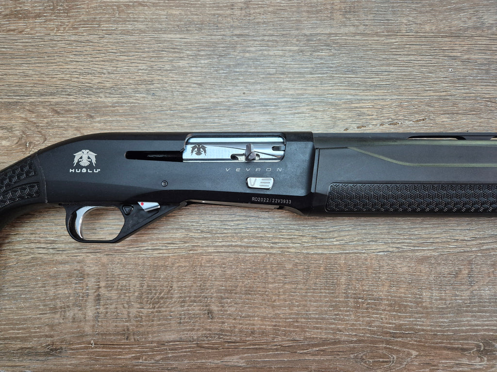 Lisa semiauto Huglu Veyron, cal 12, cu teava de rezerva de slug, pat sintetic