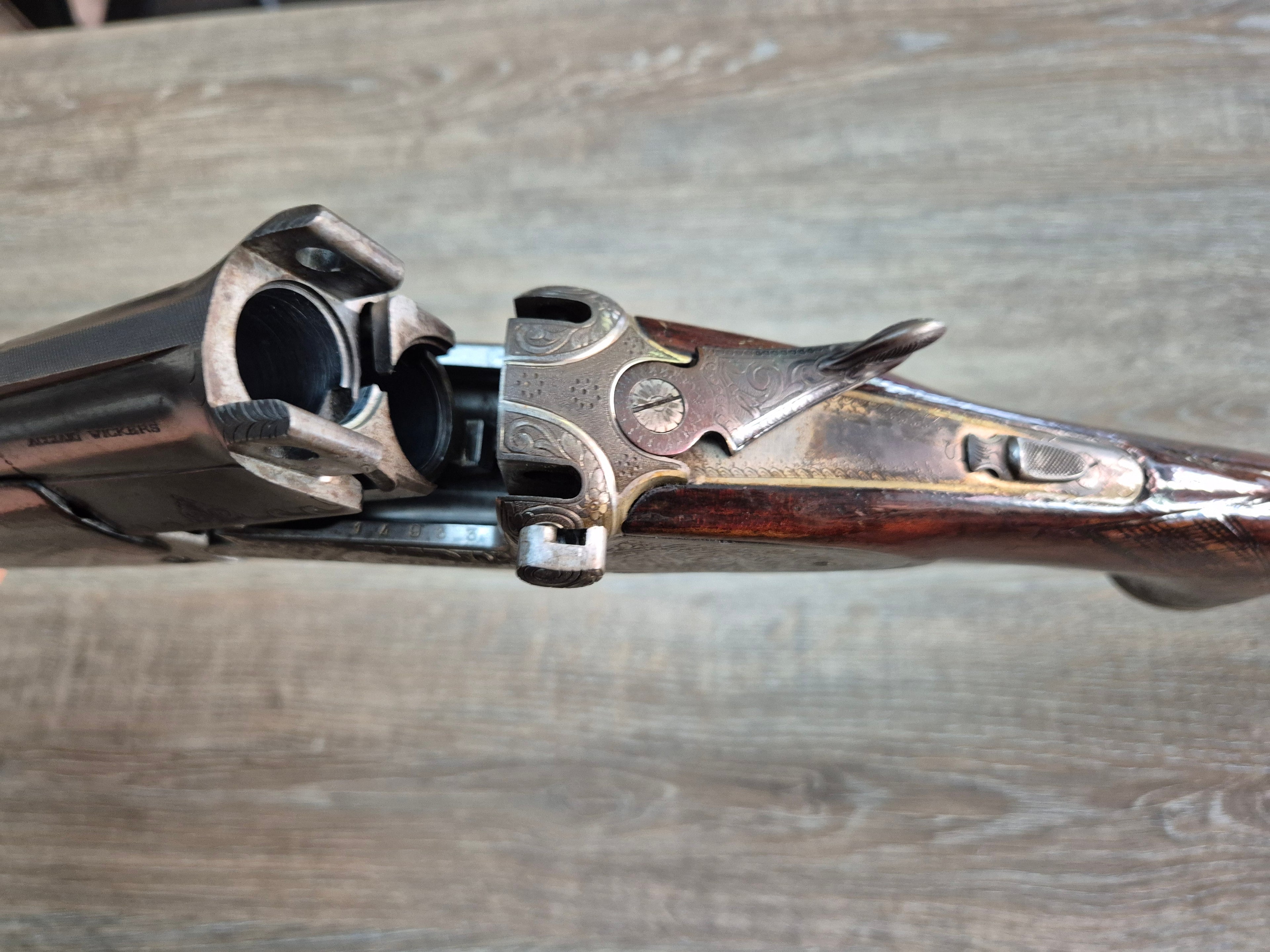 Bock manufact. Acciaio Wickers, cal 12, tevi 71cm